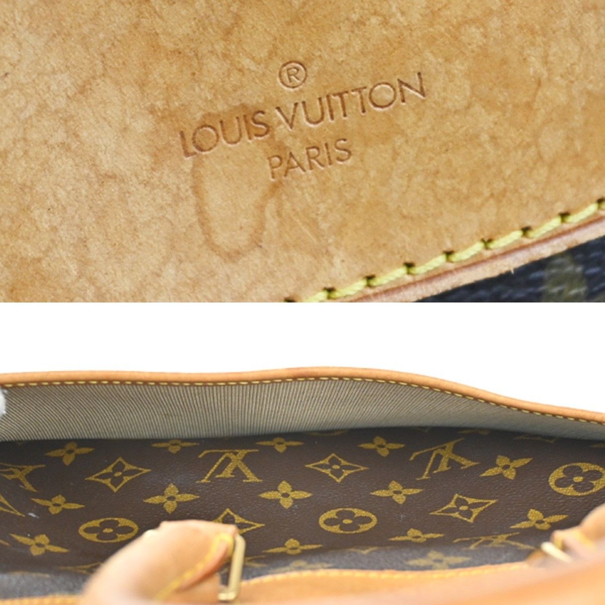 Louis Vuitton Louis Vuitton Deauville Handbag Monogram Canvas Size ONE SIZE - 20 Thumbnail
