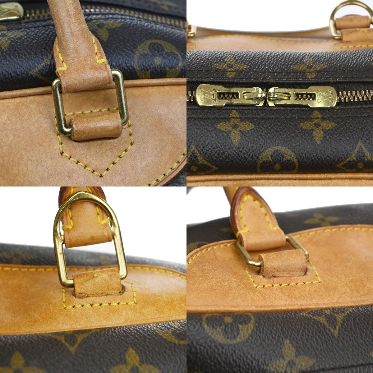 Louis Vuitton Louis Vuitton Deauville Handbag Monogram Canvas Size ONE SIZE - 13 Thumbnail