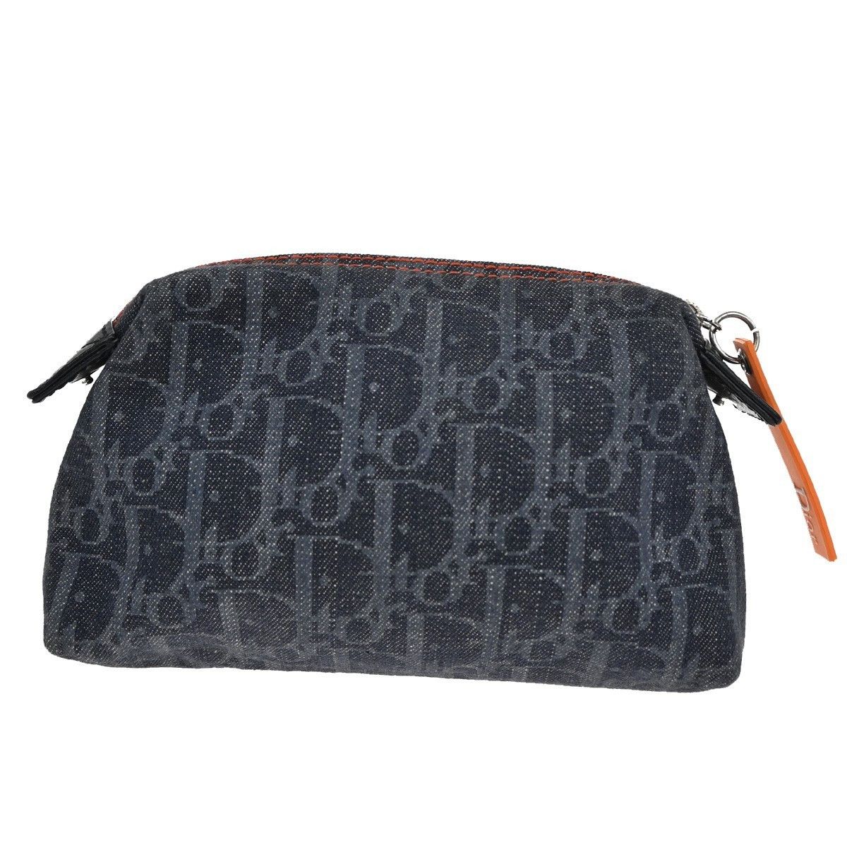 Dior Christian Dior Flight pouch Trotter Pattern Denim Size ONE SIZE - 2 Thumbnail
