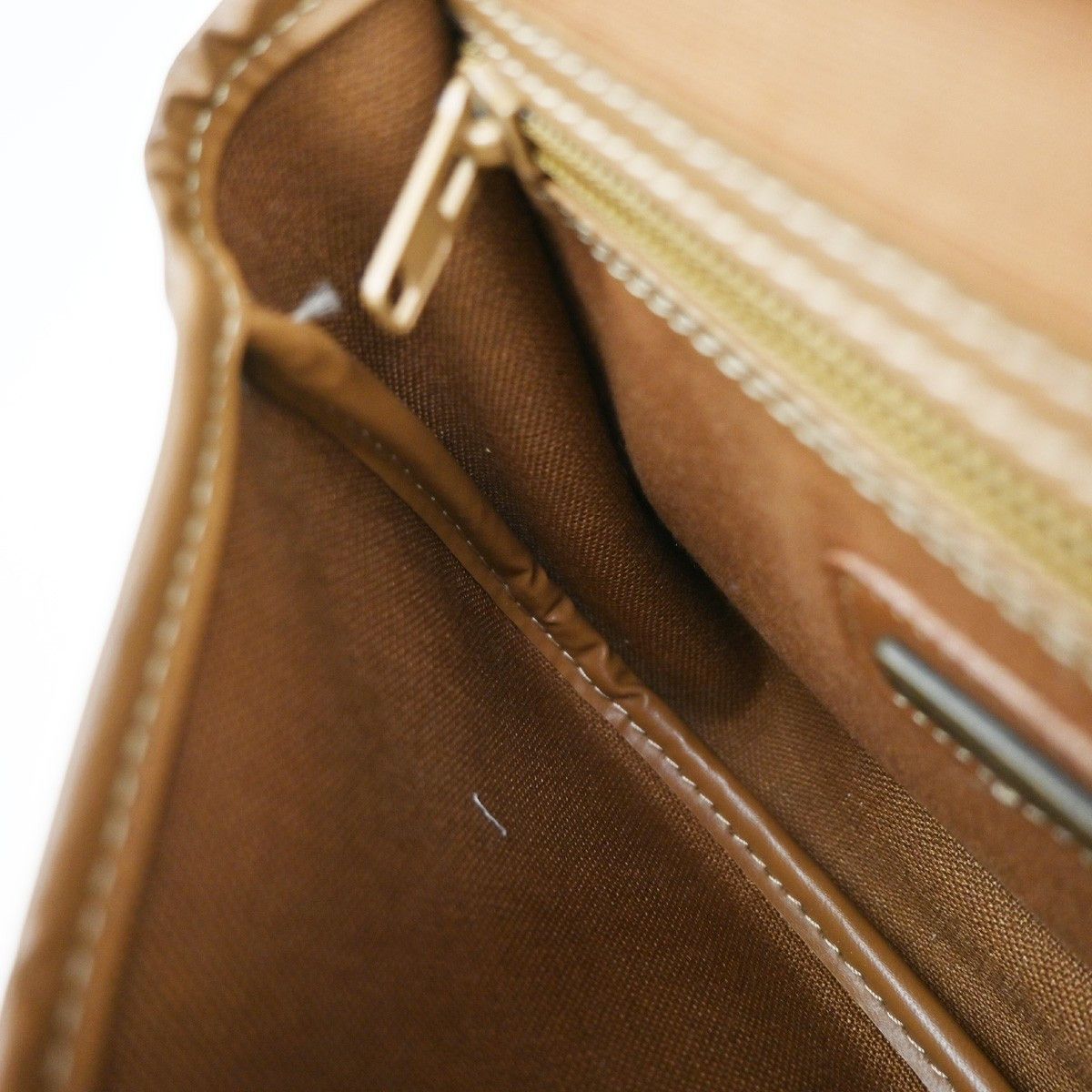 Dior Christian Dior Vintage Honeycomb Shoulder Bag Canvas and Leather Size ONE SIZE - 12 Thumbnail