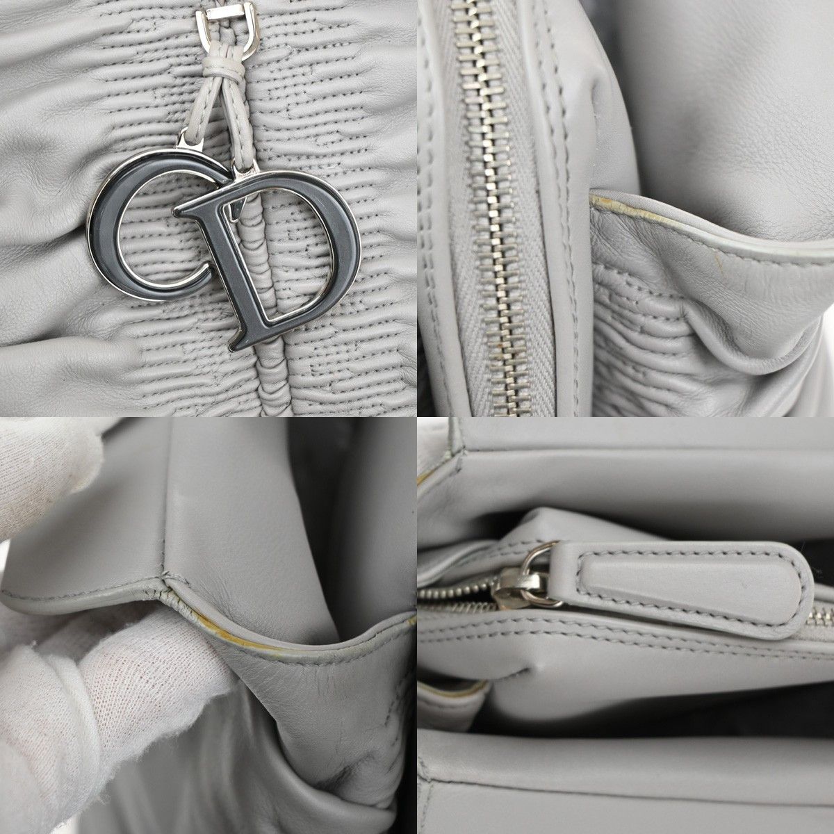 Dior Christian Dior Karenina Tote Lambskin Size ONE SIZE - 10 Thumbnail