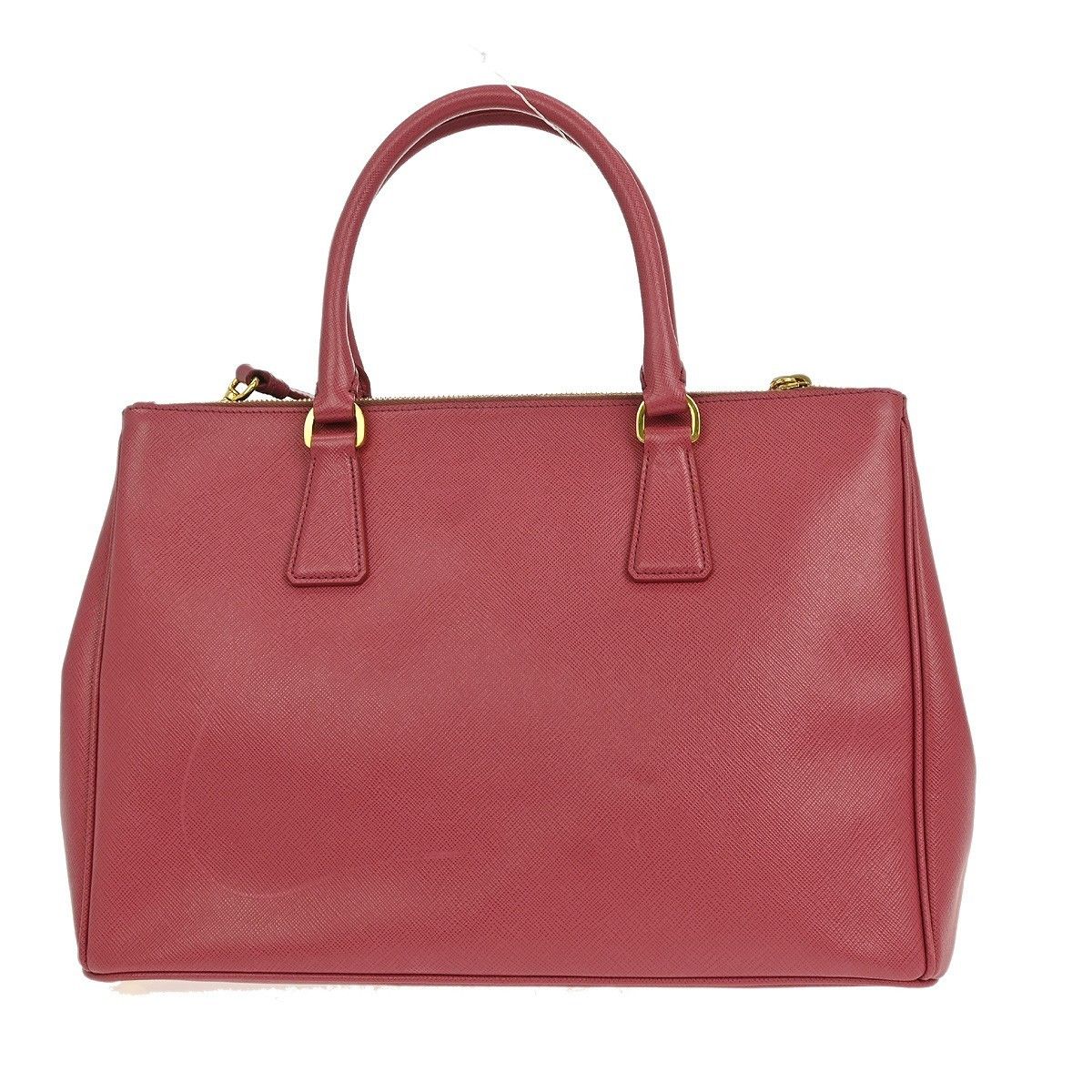 Prada Prada Double Zip Lux Tote Saffiano Leather Size ONE SIZE - 2 Thumbnail