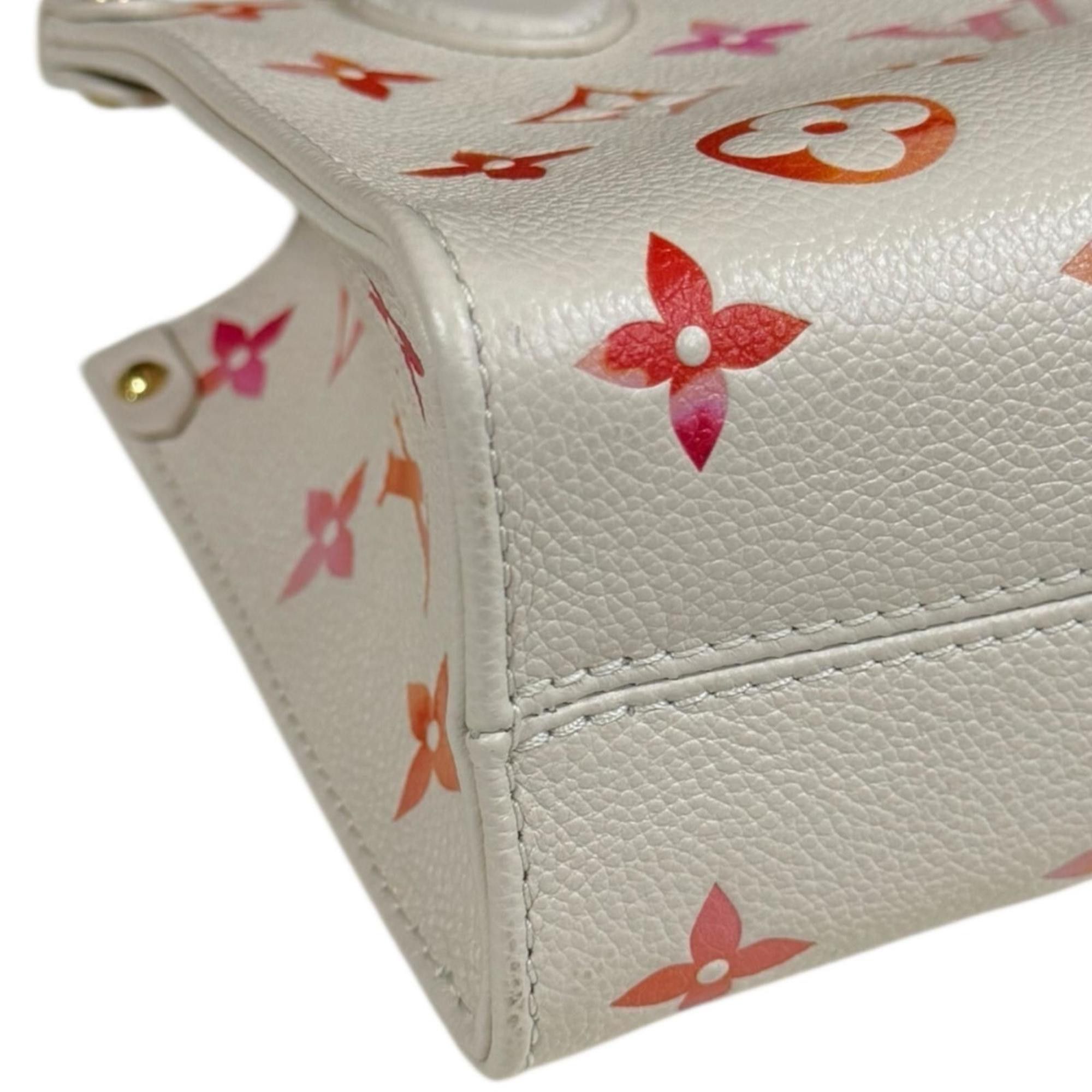 Louis Vuitton Louis Vuitton Sunrise Aquarelle On the Go BB Monogram Empreinte Shoulder Bag, M47115, Women's, Pre-owned, 2-Way Size ONE SIZE - 9 Thumbnail