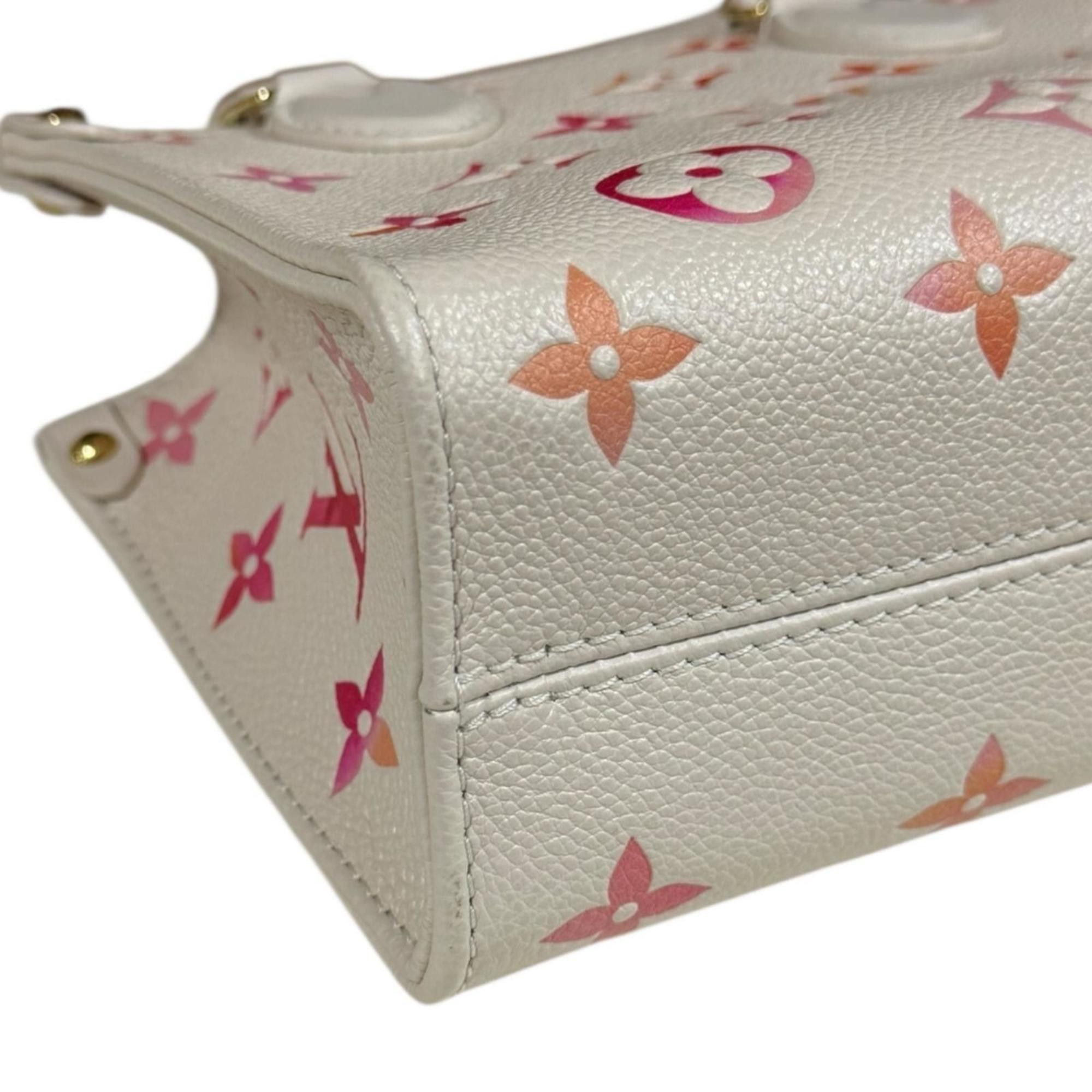 Louis Vuitton Louis Vuitton Sunrise Aquarelle On the Go BB Monogram Empreinte Shoulder Bag, M47115, Women's, Pre-owned, 2-Way Size ONE SIZE - 8 Thumbnail