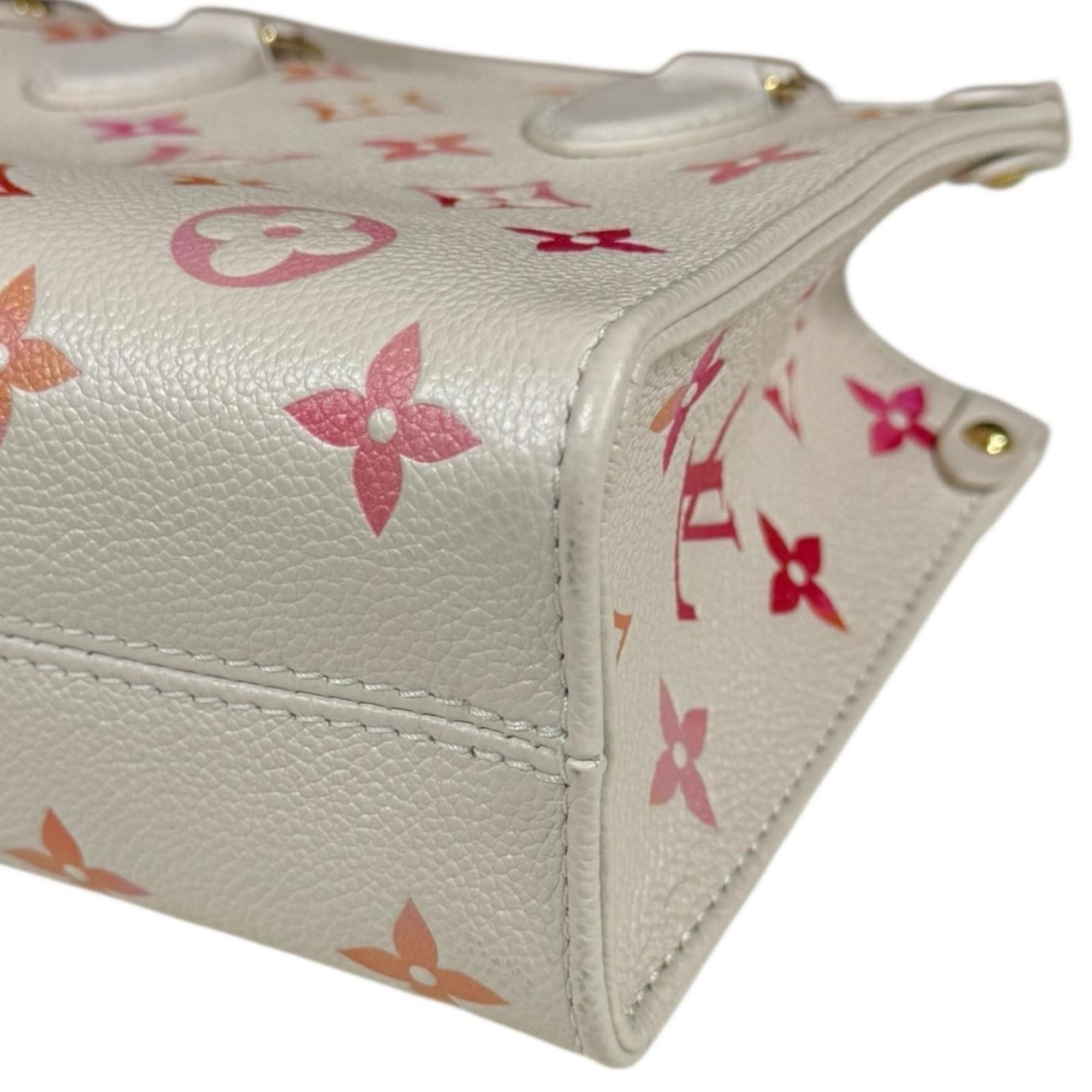 Louis Vuitton Louis Vuitton Sunrise Aquarelle On the Go BB Monogram Empreinte Shoulder Bag, M47115, Women's, Pre-owned, 2-Way Size ONE SIZE - 10 Thumbnail