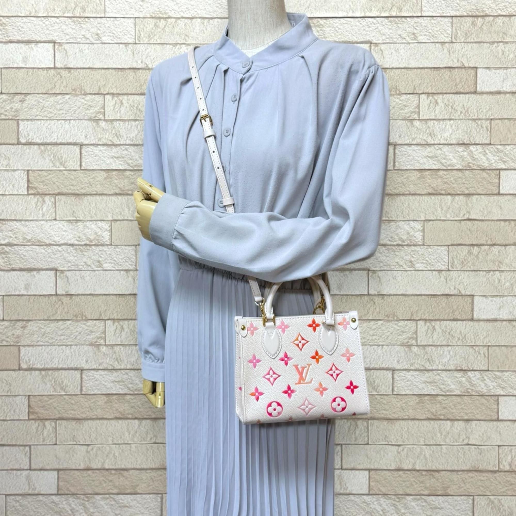 Louis Vuitton Louis Vuitton Sunrise Aquarelle On the Go BB Monogram Empreinte Shoulder Bag, M47115, Women's, Pre-owned, 2-Way Size ONE SIZE - 2 Thumbnail