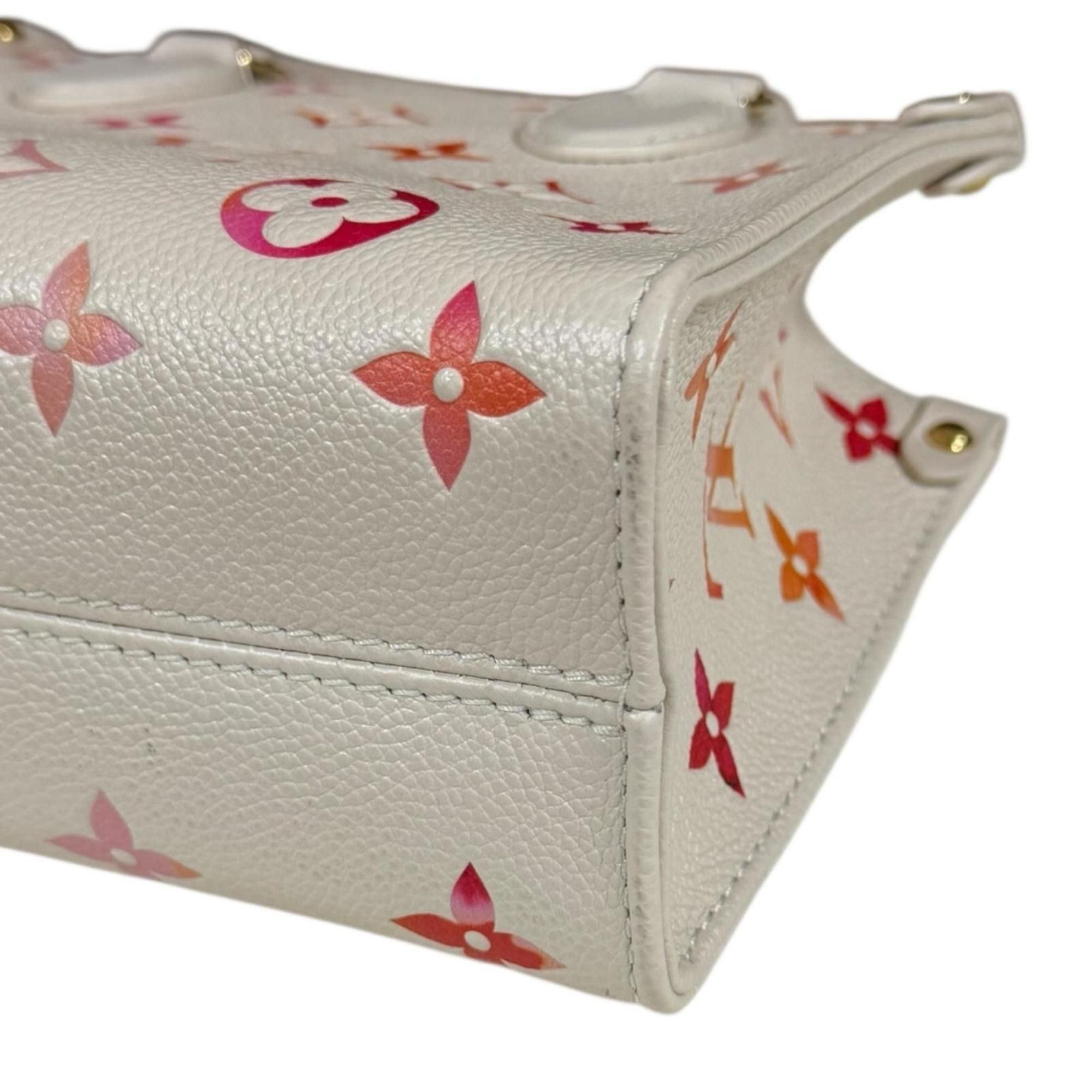 Louis Vuitton Louis Vuitton Sunrise Aquarelle On the Go BB Monogram Empreinte Shoulder Bag, M47115, Women's, Pre-owned, 2-Way Size ONE SIZE - 7 Thumbnail