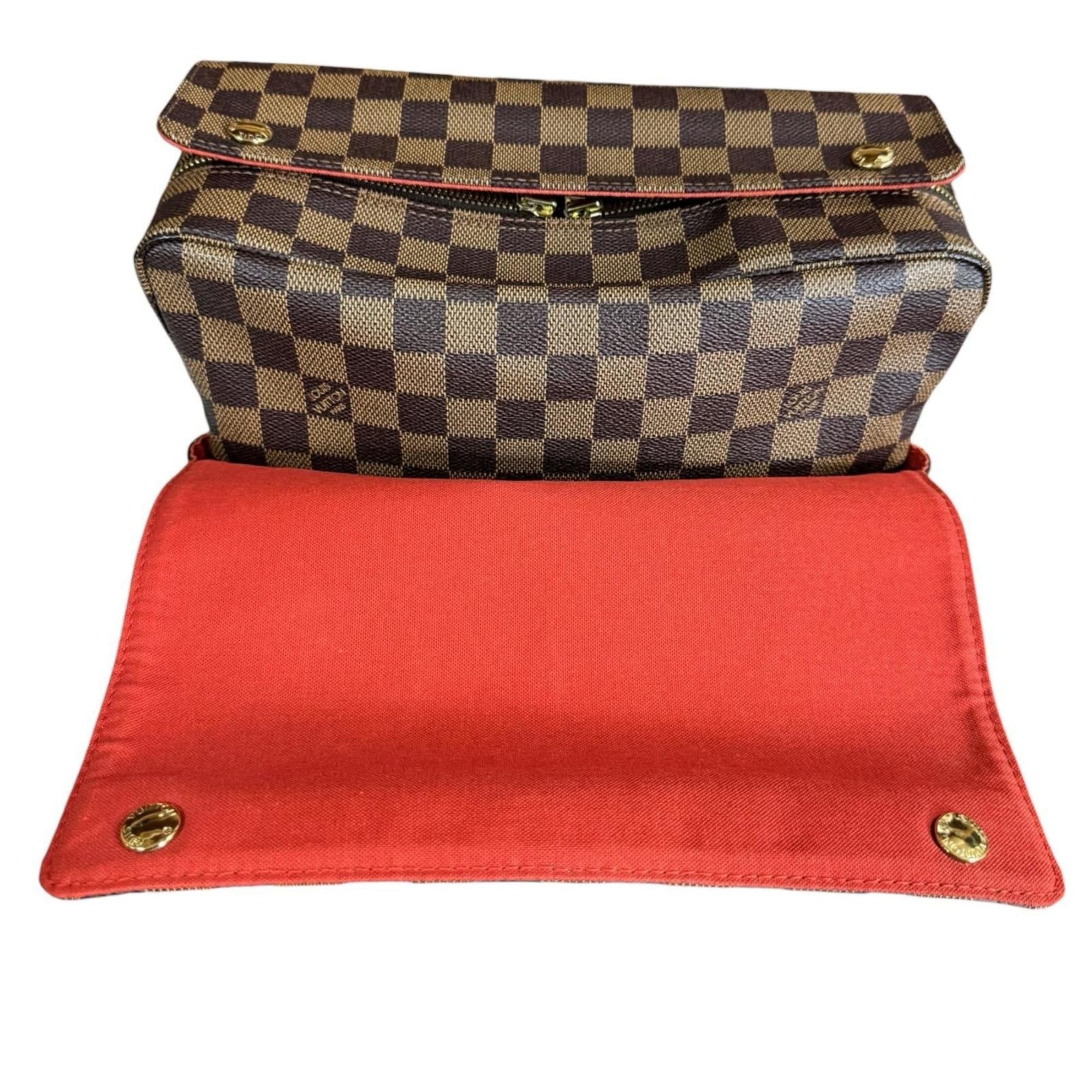 Louis Vuitton Pre-owned Louis Vuitton Naviglio Damier Shoulder Bag, Canvas N45255, Brown, Unisex Size ONE SIZE - 10 Thumbnail
