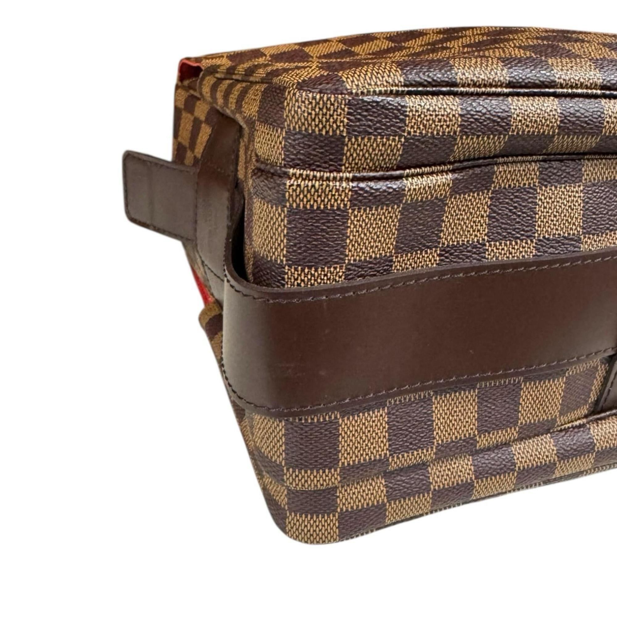 Louis Vuitton Pre-owned Louis Vuitton Naviglio Damier Shoulder Bag, Canvas N45255, Brown, Unisex Size ONE SIZE - 11 Thumbnail