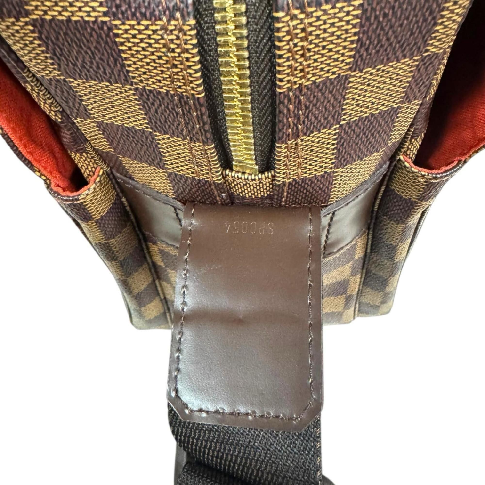 Louis Vuitton Pre-owned Louis Vuitton Naviglio Damier Shoulder Bag, Canvas N45255, Brown, Unisex Size ONE SIZE - 12 Thumbnail