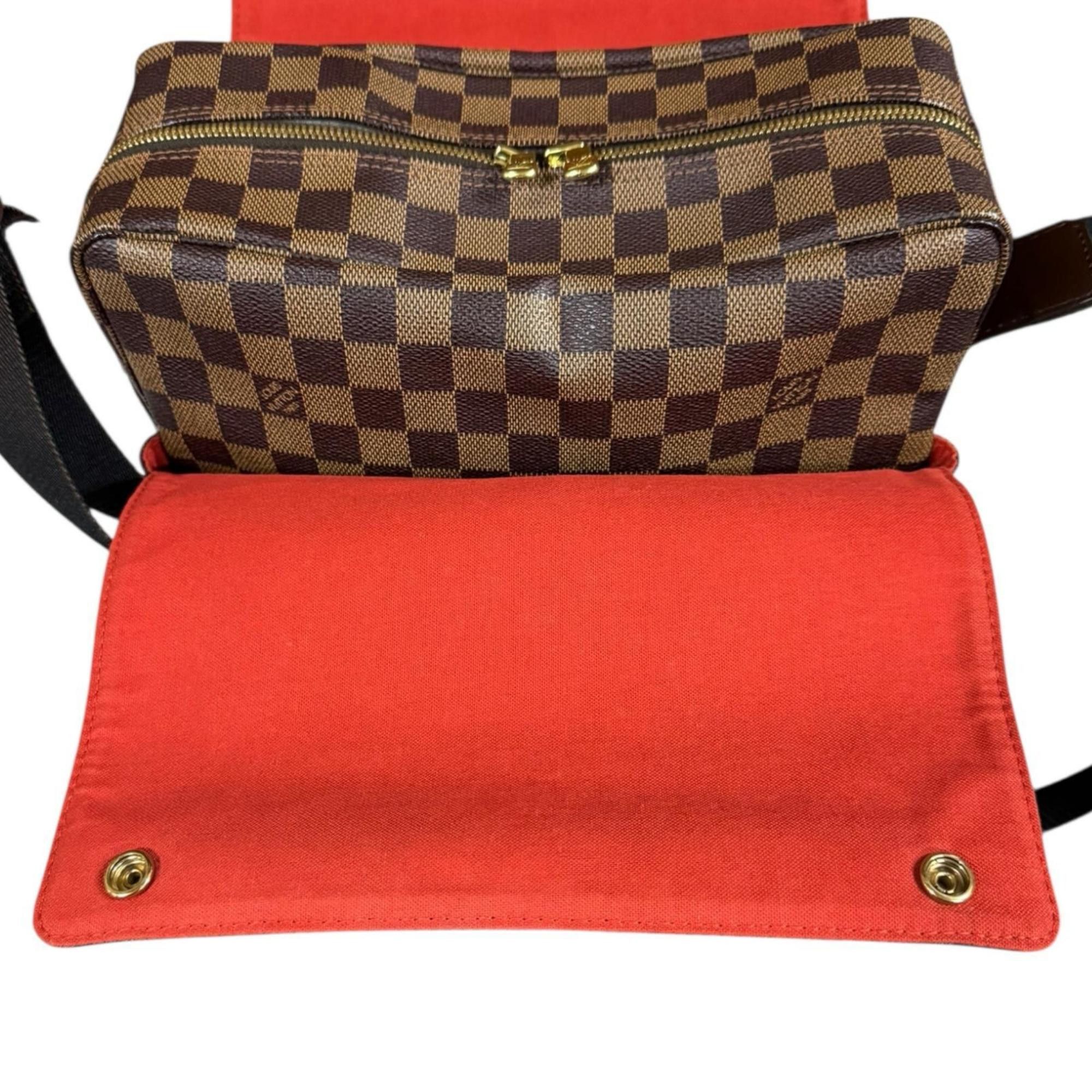Louis Vuitton Pre-owned Louis Vuitton Naviglio Damier Shoulder Bag, Canvas N45255, Brown, Unisex Size ONE SIZE - 9 Thumbnail