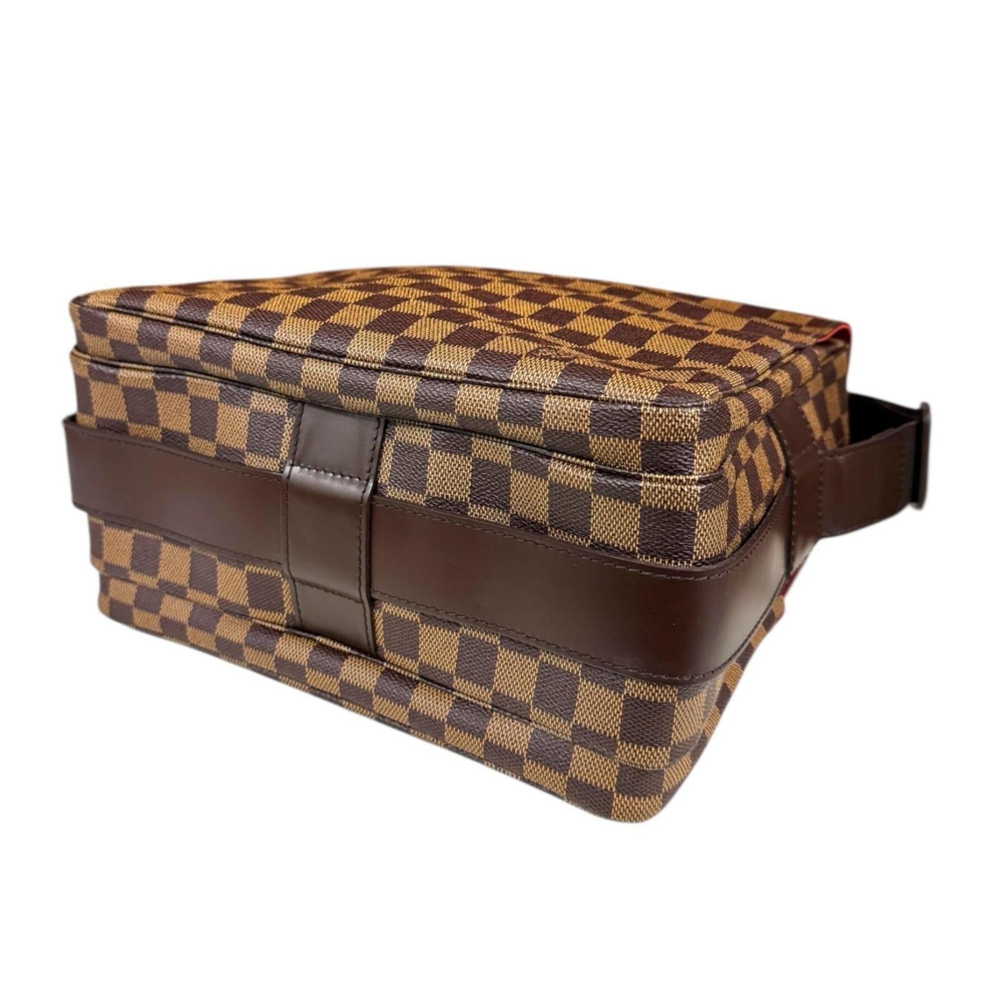 Louis Vuitton Pre-owned Louis Vuitton Naviglio Damier Shoulder Bag, Canvas N45255, Brown, Unisex Size ONE SIZE - 5 Thumbnail