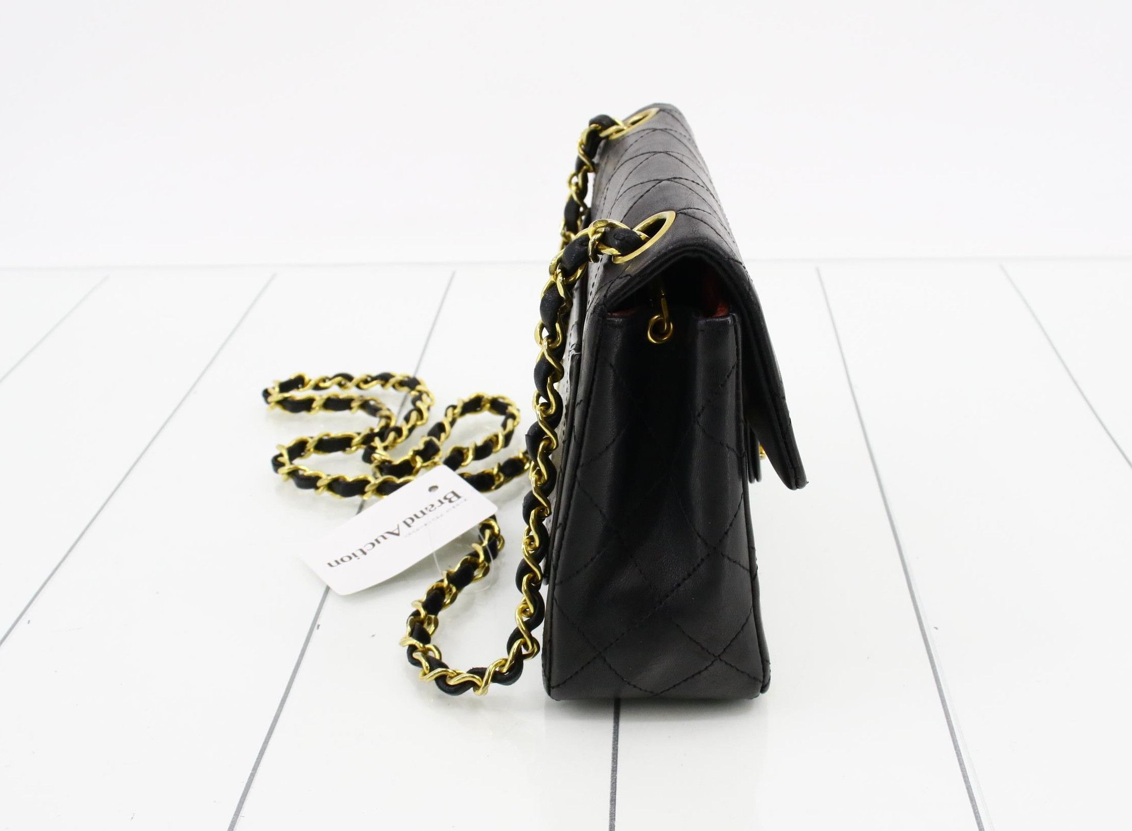 Chanel Chanel Lacquered Metal CC Flap Bag Quilted Lambskin Size ONE SIZE - 2 Thumbnail
