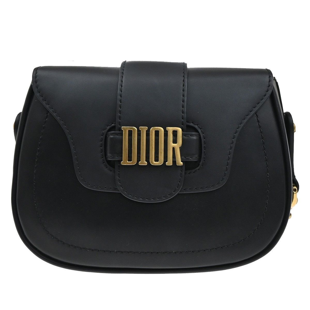 Dior Christian Dior D-Fence Saddle Bag Leather Size ONE SIZE - 15 Thumbnail
