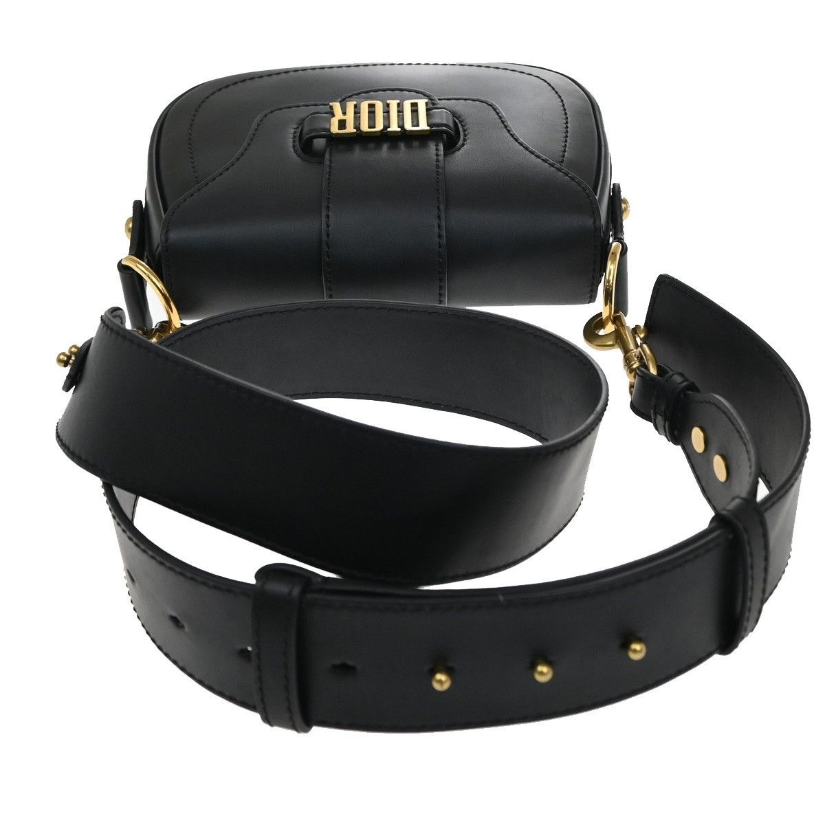 Dior Christian Dior D-Fence Saddle Bag Leather Size ONE SIZE - 7 Thumbnail