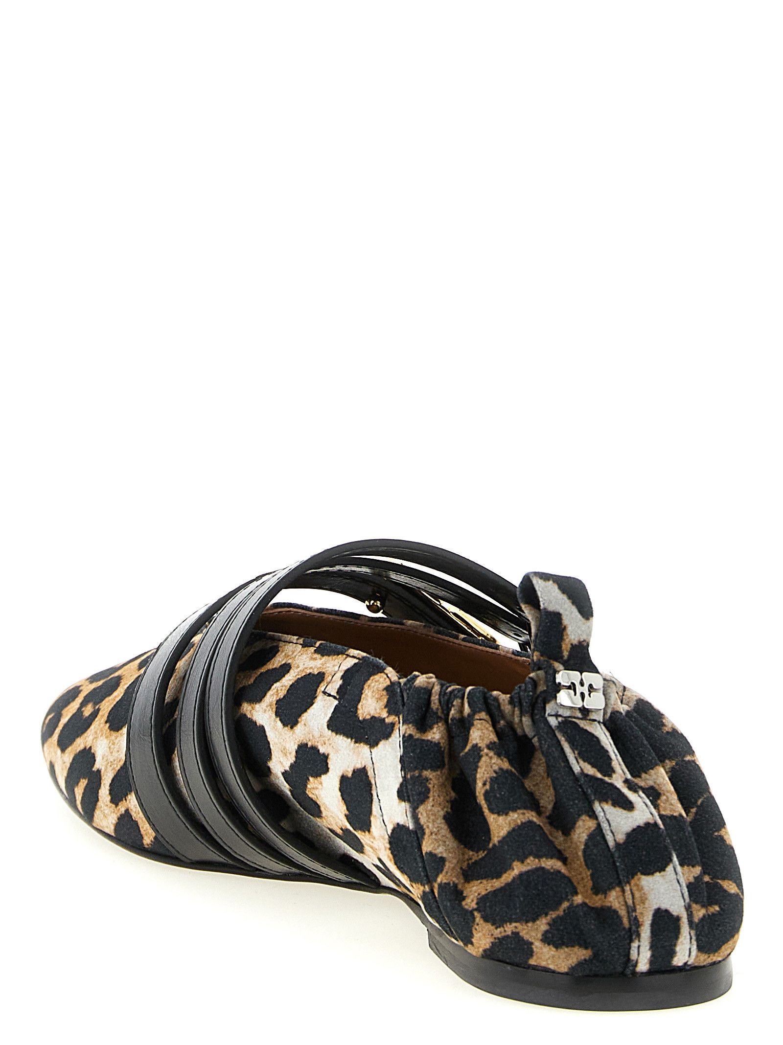 Ganni 'Sue Triple' Ballet Flats Size US 8 / IT 38 - 3 Thumbnail