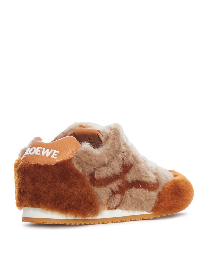 Loewe BALLET RUNNER 2.0 SNEAKERS IN SHEARLING Size US 7 / IT 37 - 3 Thumbnail