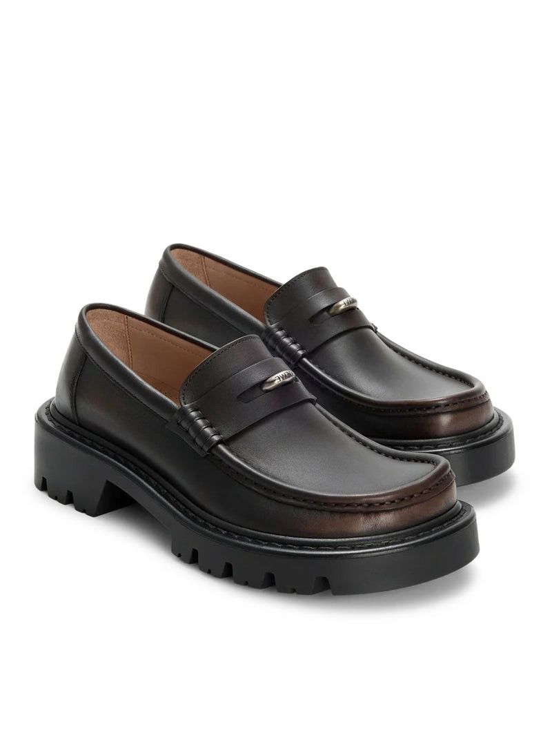 Loewe SIERRA BRUSHED CALFSKIN LOAFERS Size US 8 / IT 38 - 2 Thumbnail