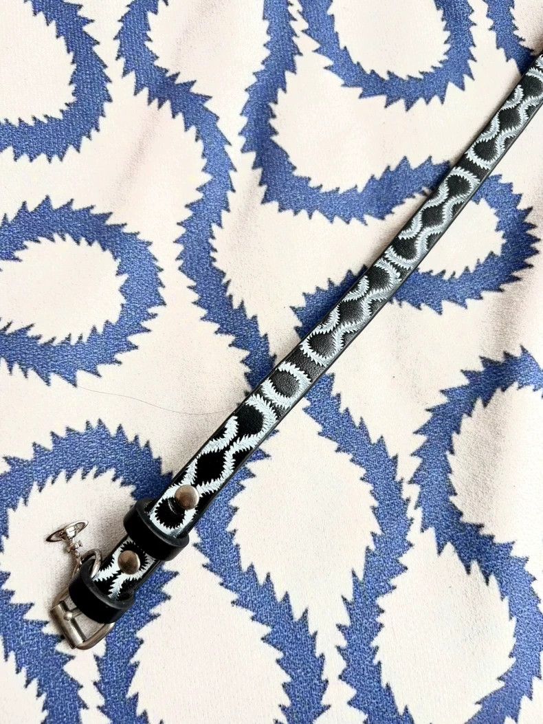 Vivienne Westwood Vivienne Westwood Vintage Pirate Pattern Choker - dmc Size ONE SIZE - 3 Thumbnail