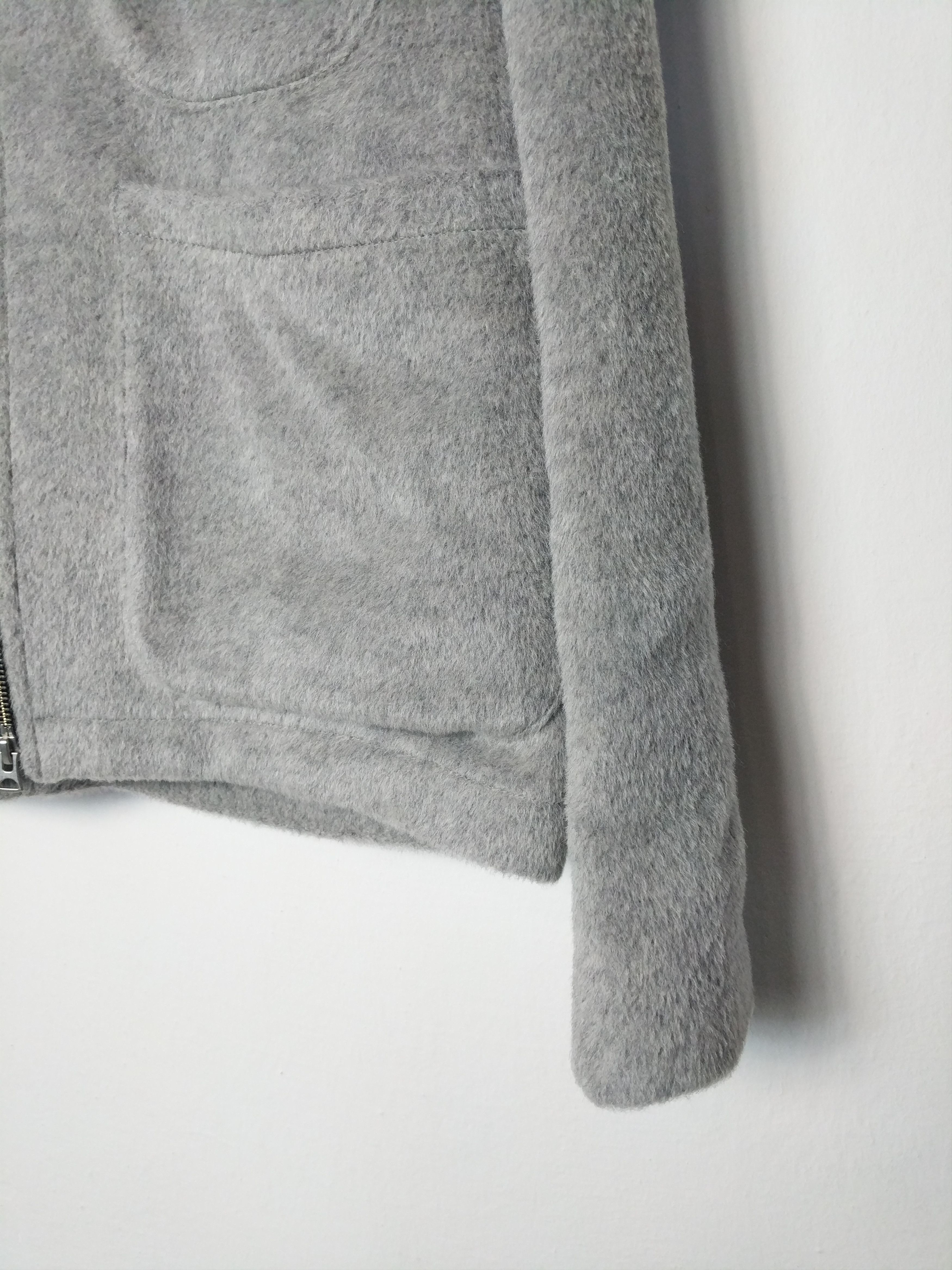 Our Legacy Alpaca Wool Felt Patch Blouson Grey Cillium Size 48 Size US M / EU 48-50 / 2 - 3 Thumbnail