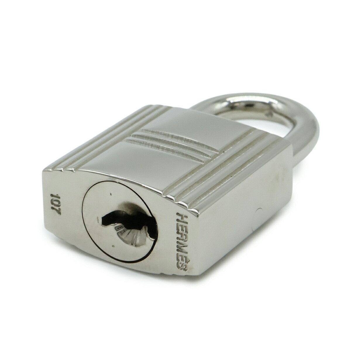 Hermes Hermes Hermes Cadena107 Metal Padlock Metal Charm DUTY FREE for USA Size ONE SIZE - 4 Thumbnail