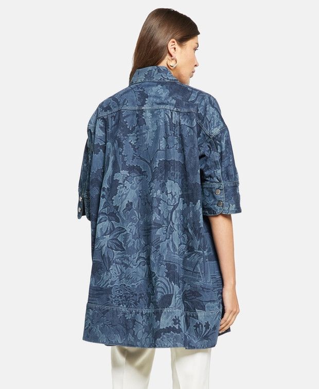 RED Valentino Denim jacket Size 4XL / US 24-26 - 2 Thumbnail