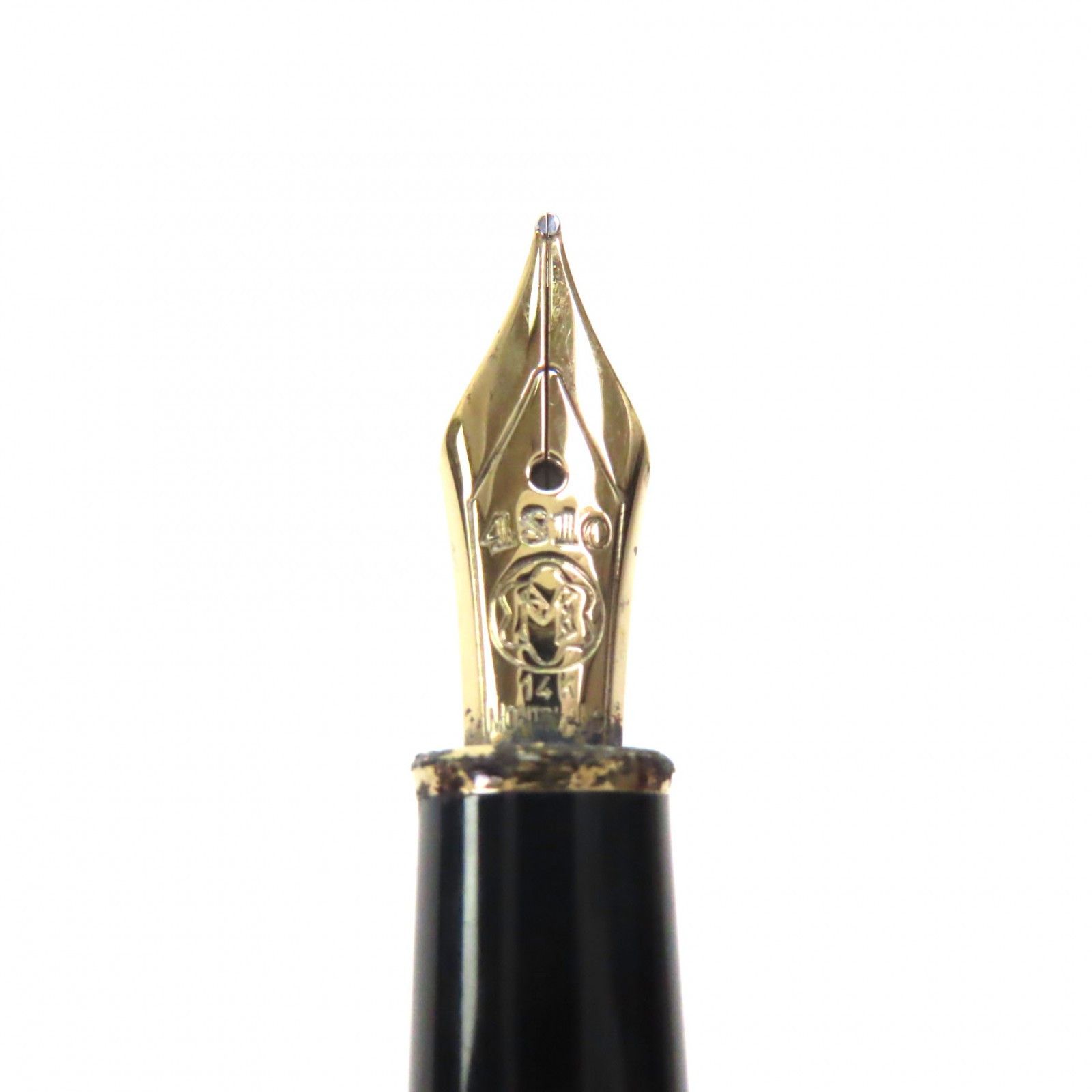 Montblanc Montblanc Montblanc Meisterstück Au585 Fountain Pen Metal Pen DUTY FREE for USA Size ONE SIZE - 5 Thumbnail