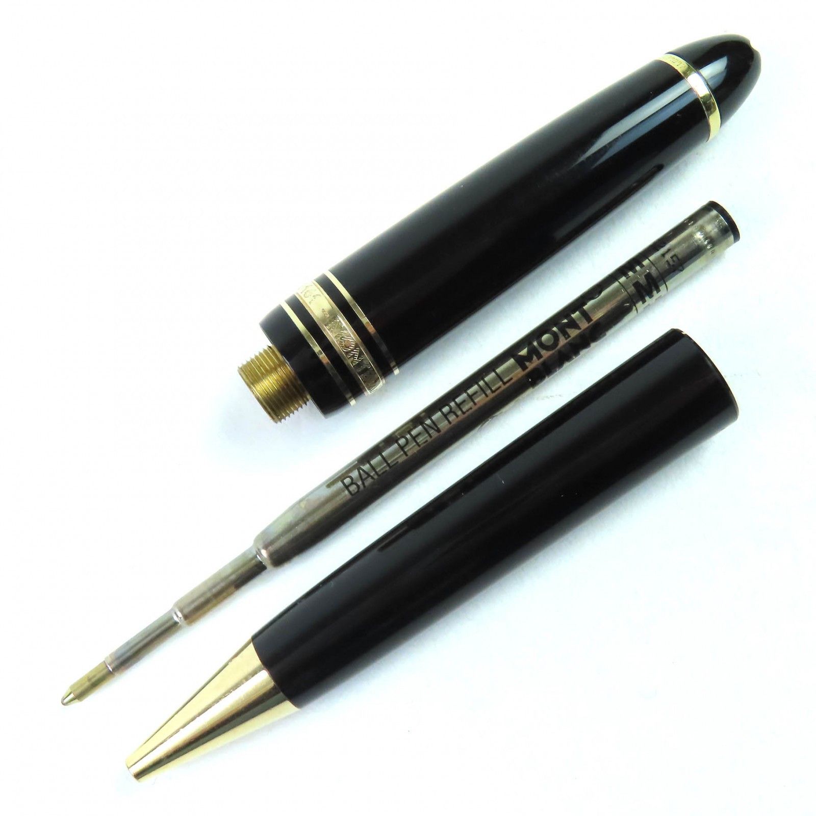 Montblanc Montblanc MONTBLANC Meisterstückle Grand Twist Ballpoint Pen Metal Pen DUTY FREE for USA Size ONE SIZE - 2 Thumbnail