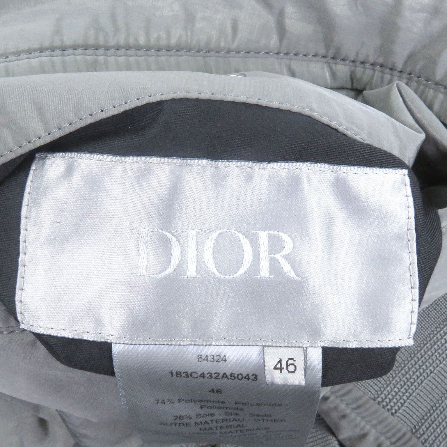 Dior Dior Dior Oblique Nylon Bomber Jacket Others Outerwear DUTY FREE for USA Size ONE SIZE - 7 Thumbnail