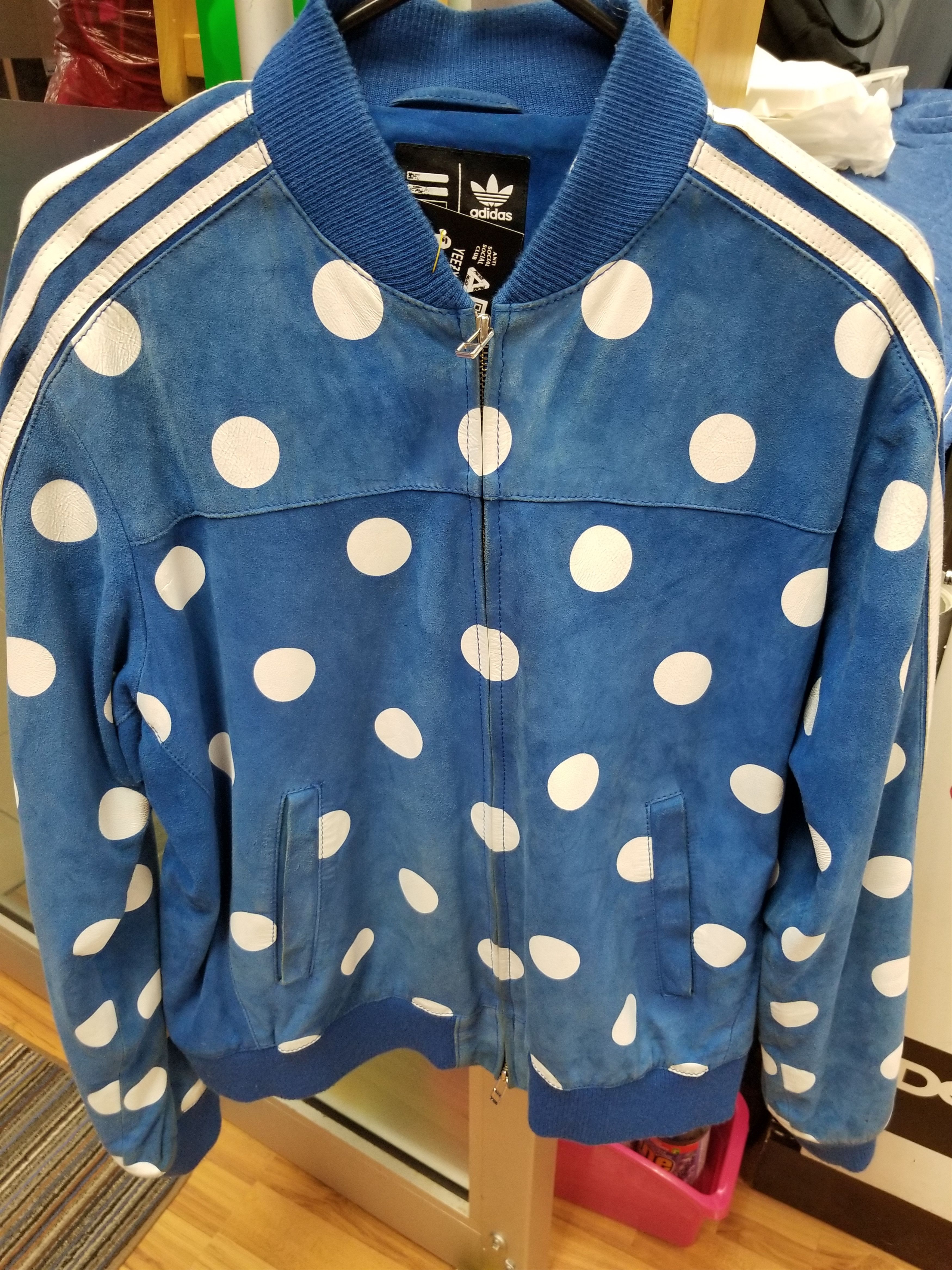 Pharrell williams adidas jacket best sale polka dot