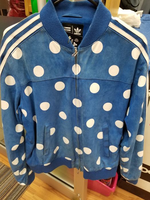 Adidas polka cheap dot jacket