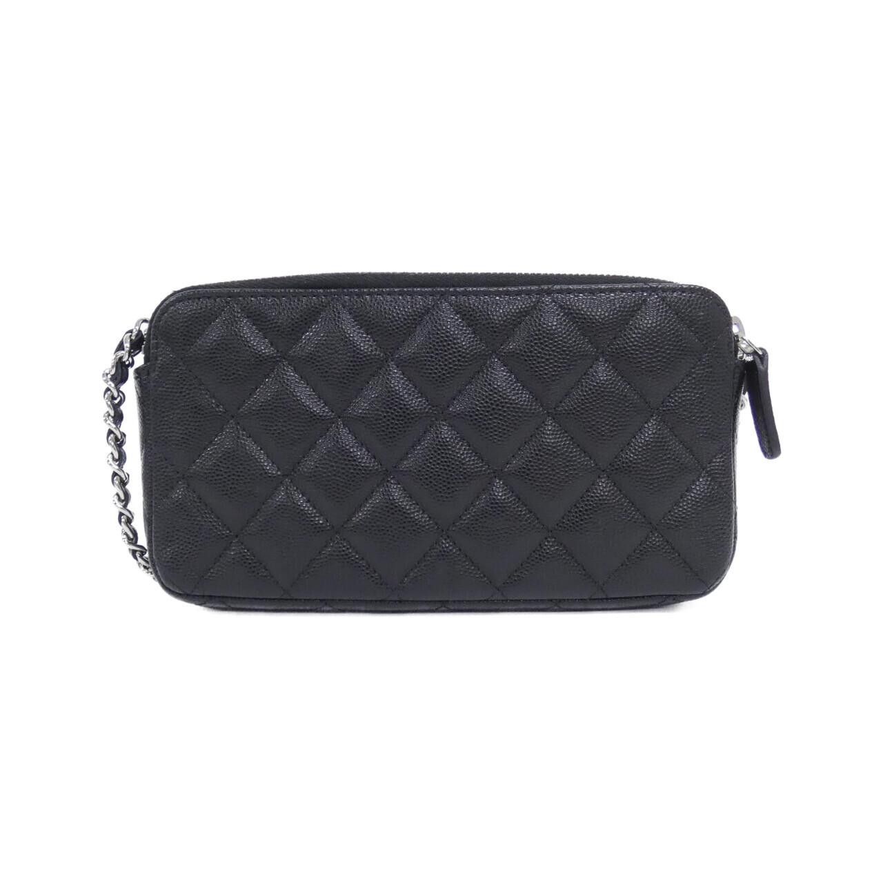Chanel Chanel Chanel AP3837 Caviar Skin Wallet on Chain Leather Long Wallet AP3837 DUTY FREE for USA Size ONE SIZE - 2 Thumbnail