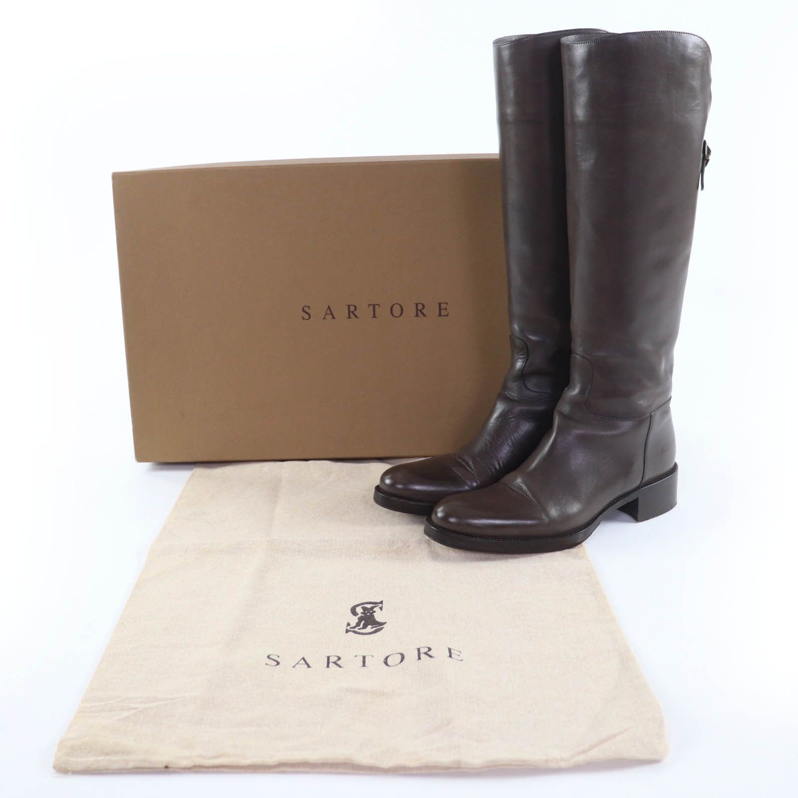 Other Other Sartore Leather Boots Leather Shoes DUTY FREE for USA Size ONE SIZE - 2 Thumbnail