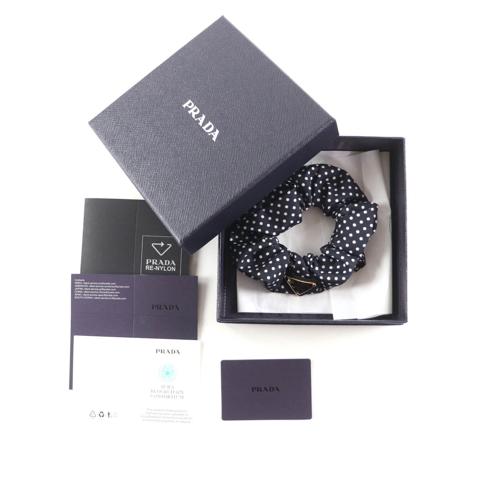 Prada Prada Prada 1IF015 Scrunchie Plastic Other 1IF015 DUTY FREE for USA Size ONE SIZE - 2 Thumbnail