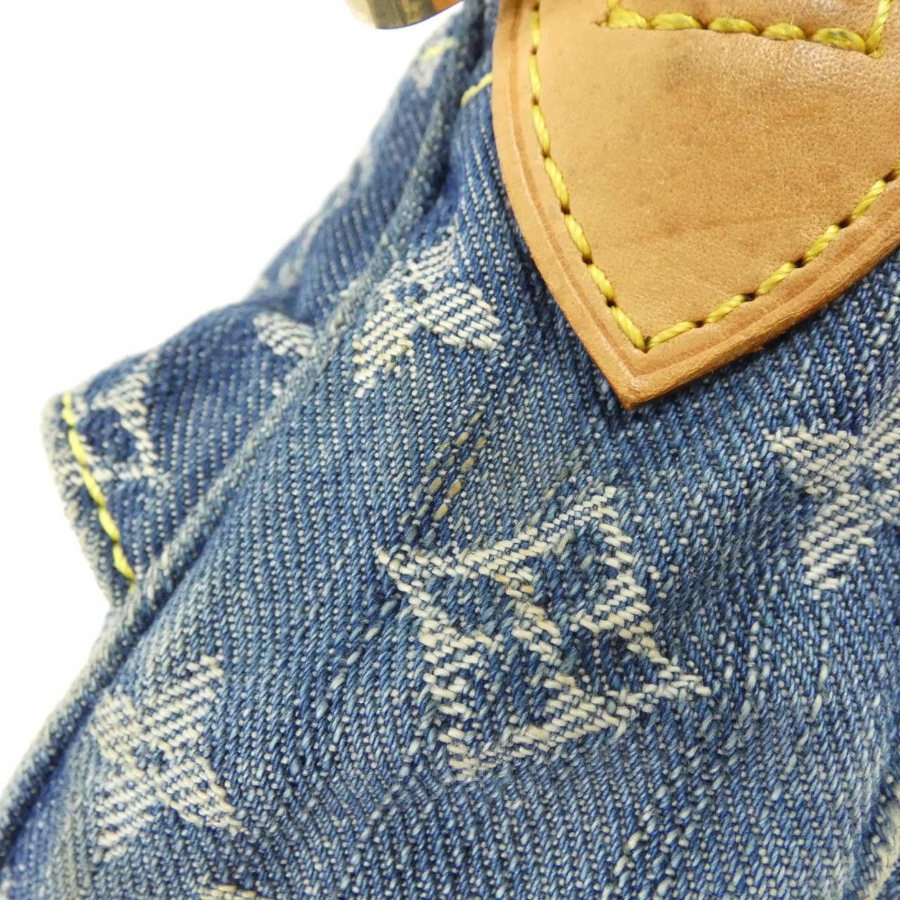 Louis Vuitton Louis Vuitton Louis Vuitton Monogram Denim Shoulder Bag Canvas Shoulder Bag M95347 DUTY FREE for USA Size ONE SIZE - 7 Thumbnail