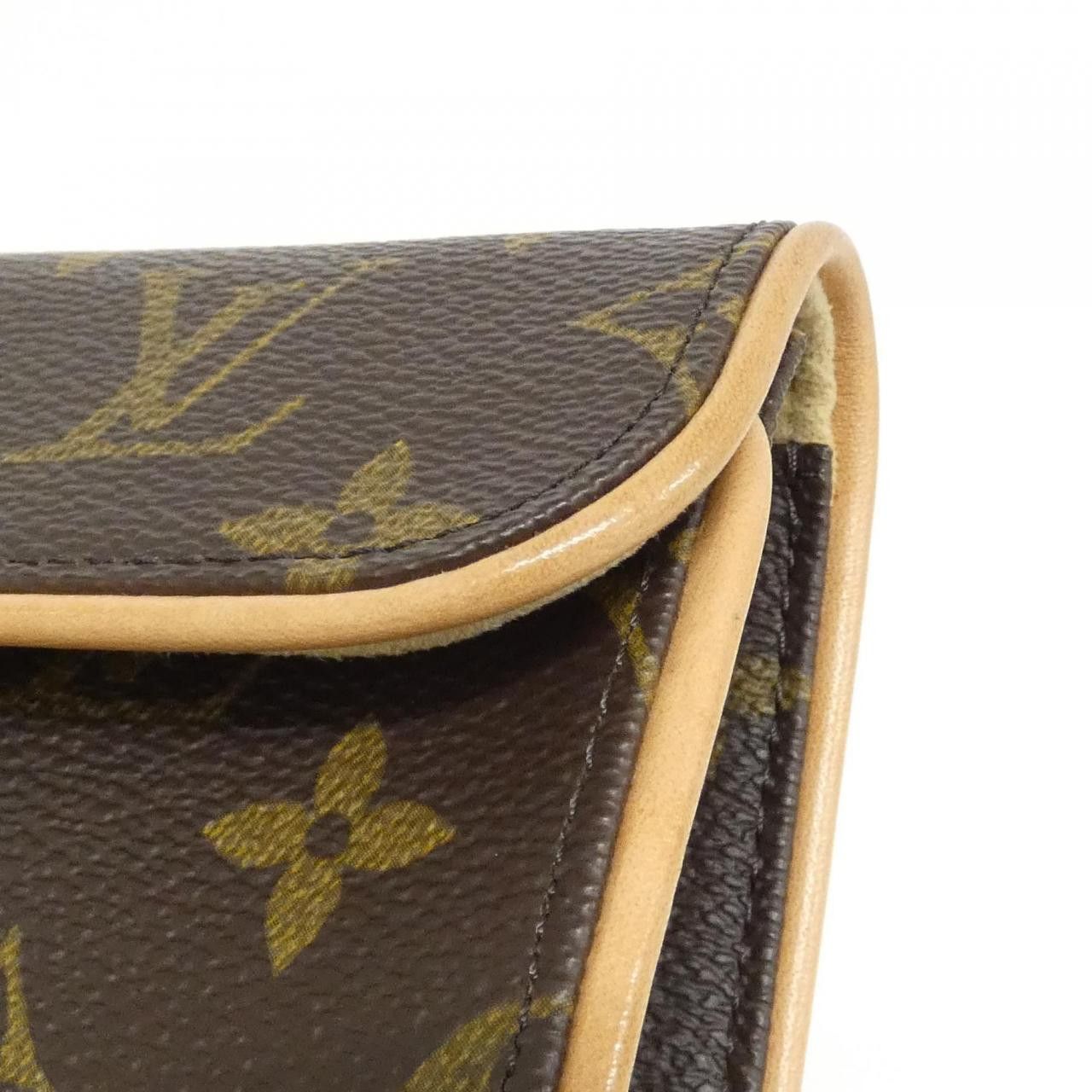 Louis Vuitton Louis Vuitton Pochette Florentine Monogram Waist Bag Canvas Belt Bag M51855+M67304 DUTY FREE for USA