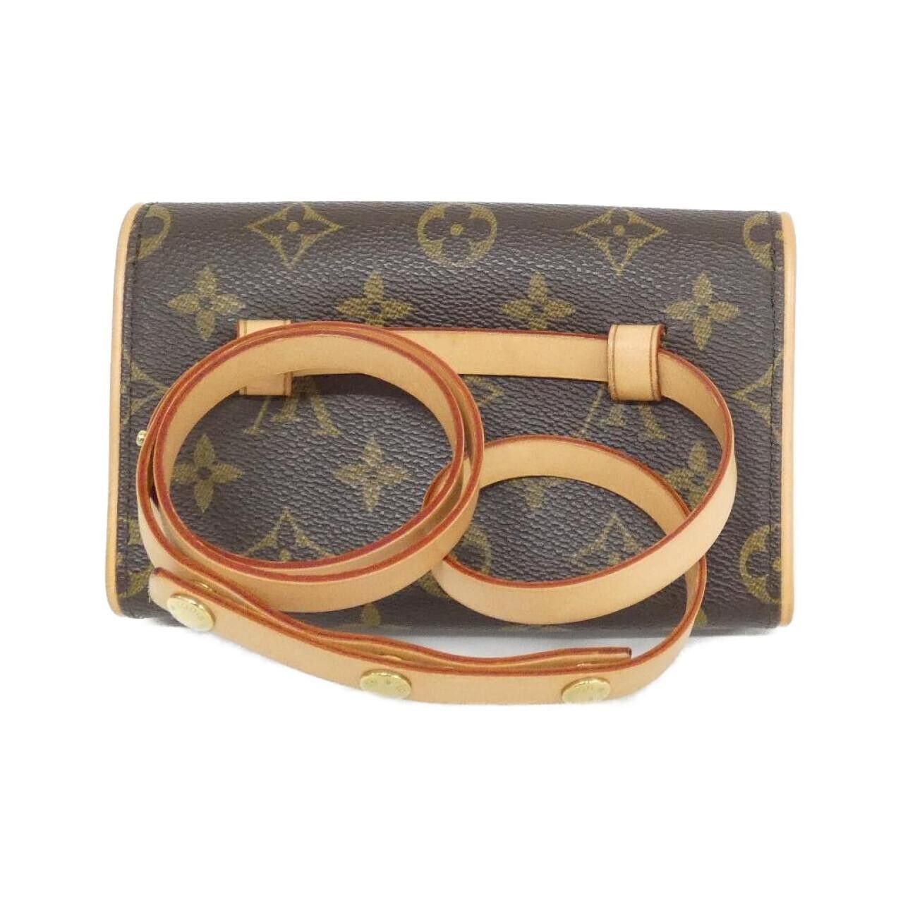 Louis Vuitton Louis Vuitton Pochette Florentine Monogram Waist Bag Canvas Belt Bag M51855+M67304 DUTY FREE for USA