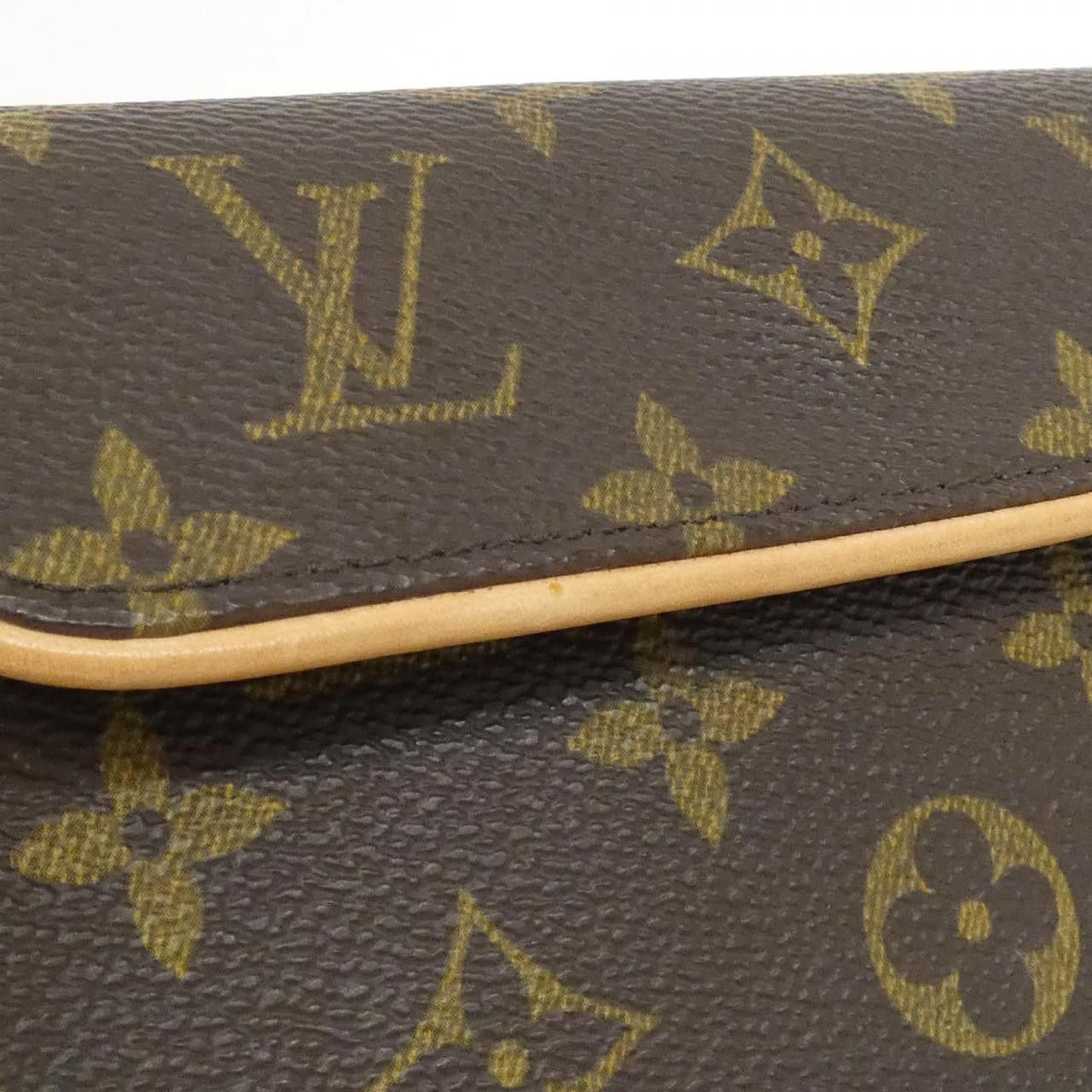Louis Vuitton Louis Vuitton Pochette Florentine Monogram Waist Bag Canvas Belt Bag M51855+M67304 DUTY FREE for USA