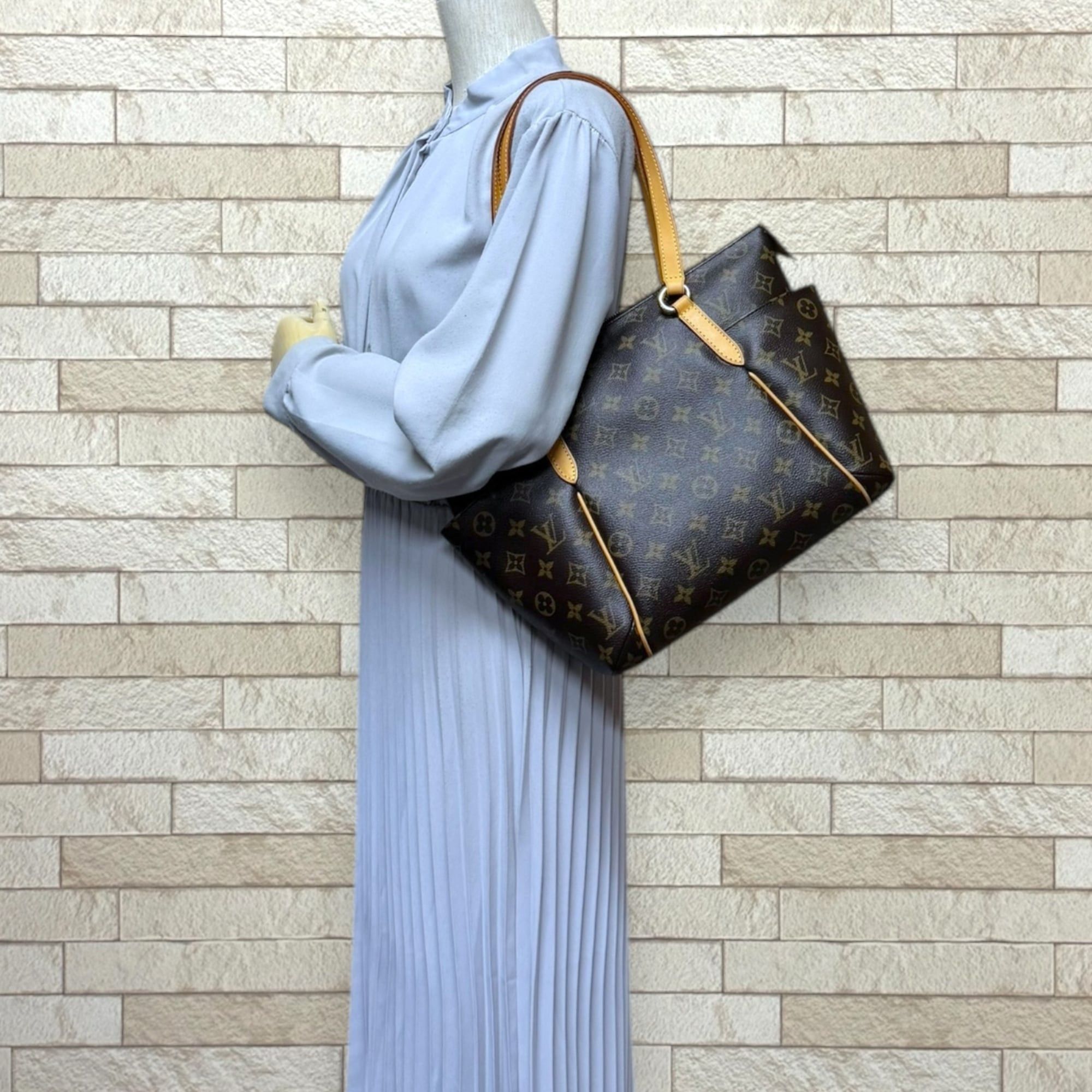Louis Vuitton Pre-owned Louis Vuitton Totally PM Monogram Tote Bag, M56688, Brown, Women's Size ONE SIZE - 2 Thumbnail