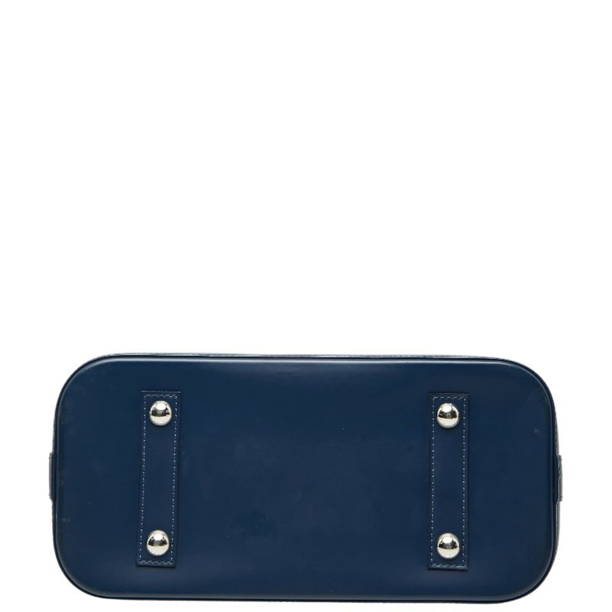 Louis Vuitton Epi Alma Handbag M52145 Toledo Blue Leather Women's LOUIS VUITTON