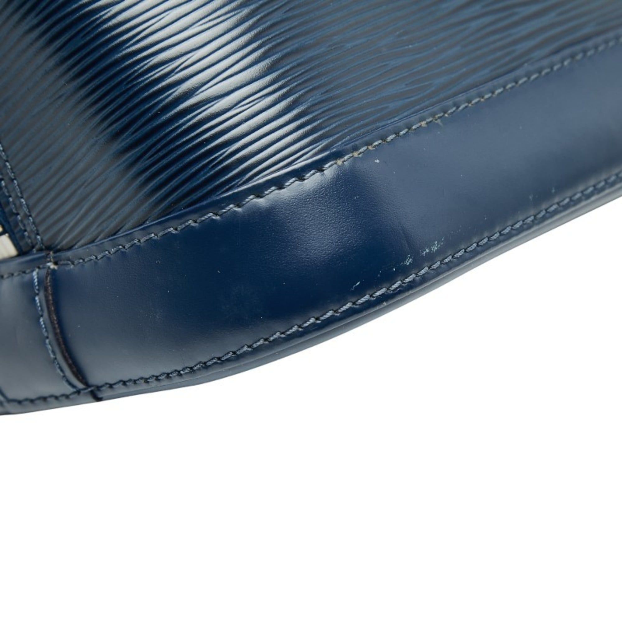 Louis Vuitton Epi Alma Handbag M52145 Toledo Blue Leather Women's LOUIS VUITTON