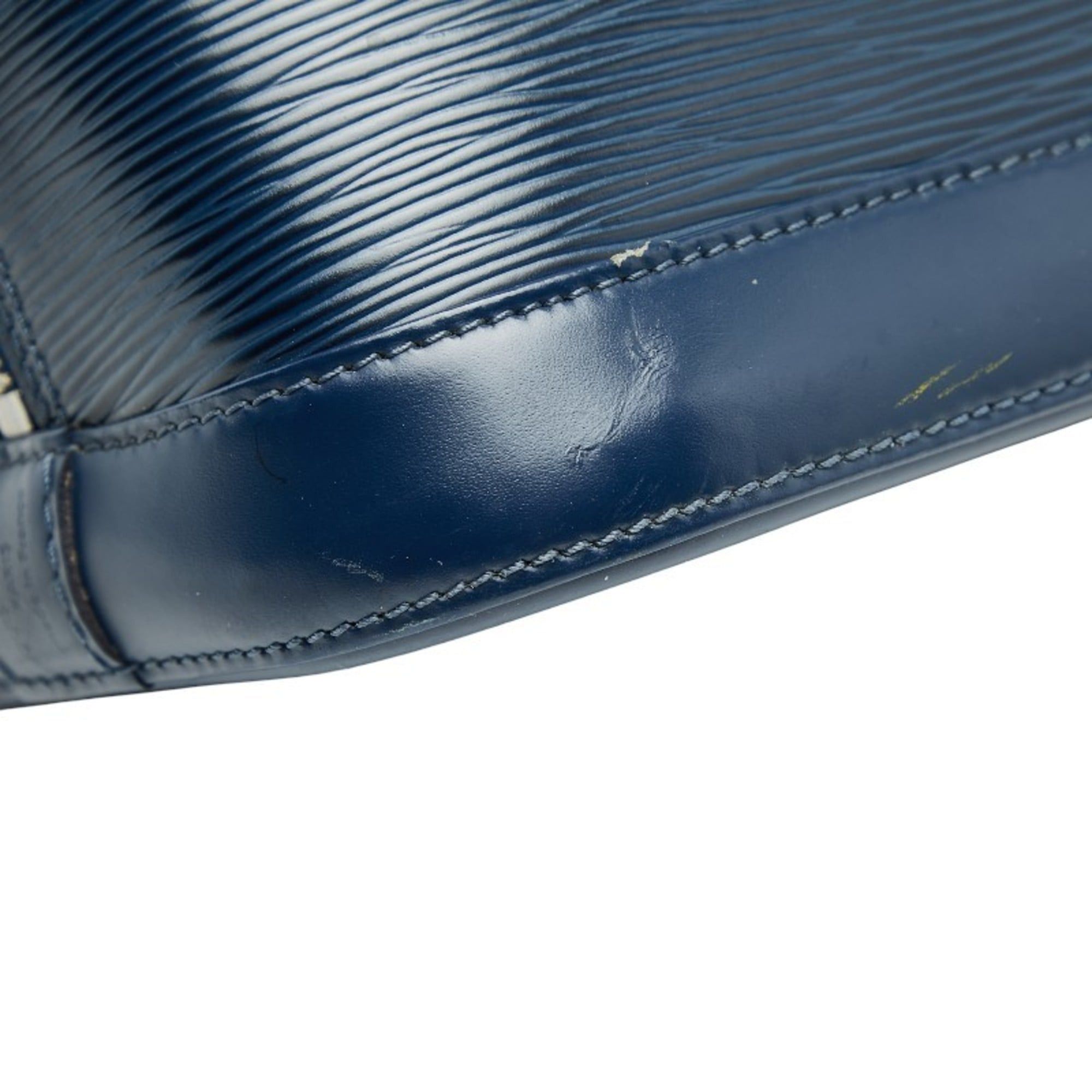 Louis Vuitton Epi Alma Handbag M52145 Toledo Blue Leather Women's LOUIS VUITTON