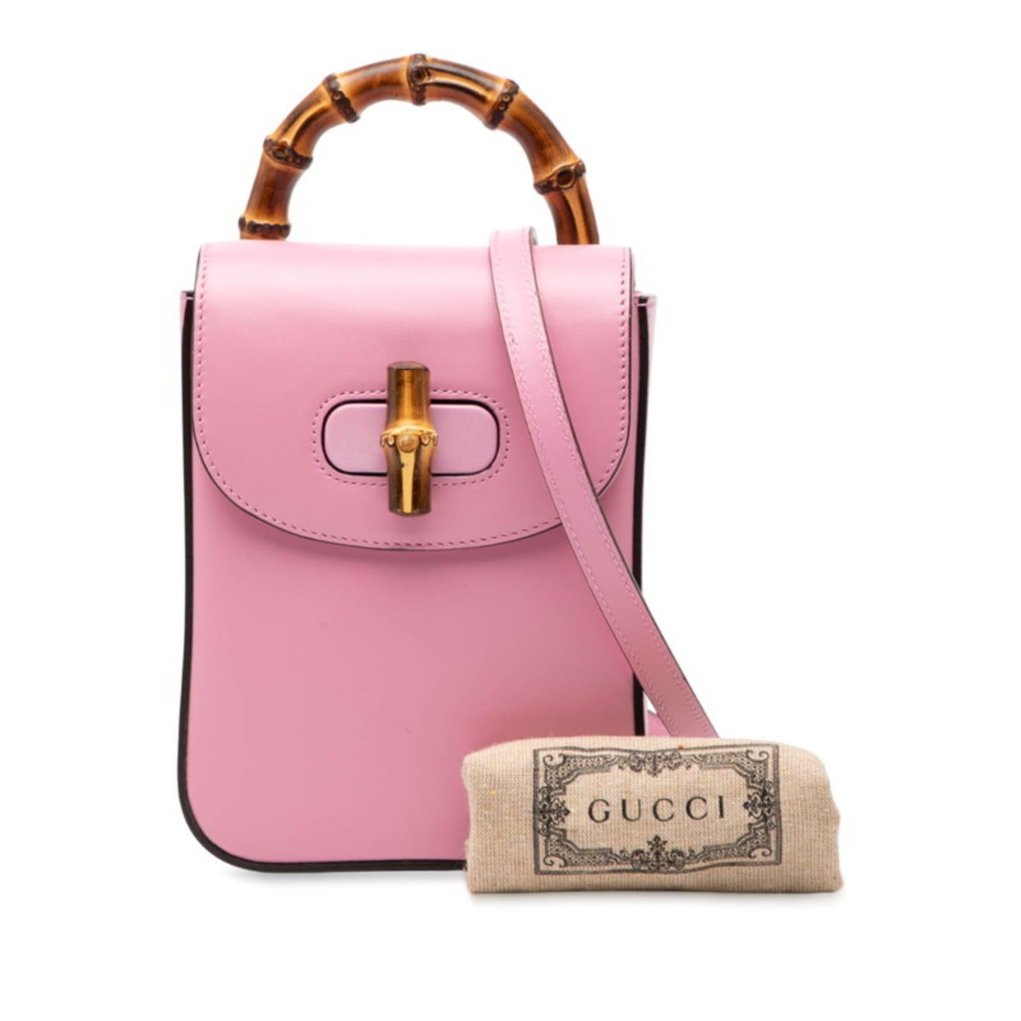 gucci mini backpack bamboo Brown – VintageSac Flap with interior drawstring closure Gucci Vintage Mini Backpack Gucci