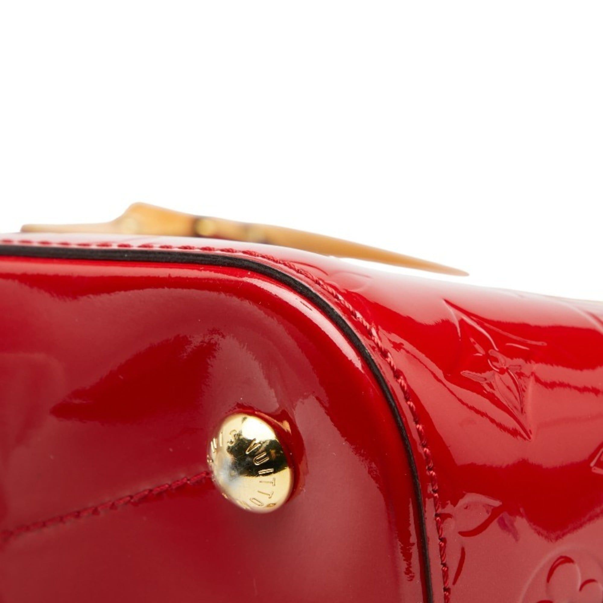 Louis Vuitton Louis Vuitton Monogram Vernis Montebello PM Handbag/Shoulder Bag, 2-Way, M90165, Cerise Red Patent Leather, Women's, LOUIS VUITTON Size ONE SIZE - 7 Thumbnail