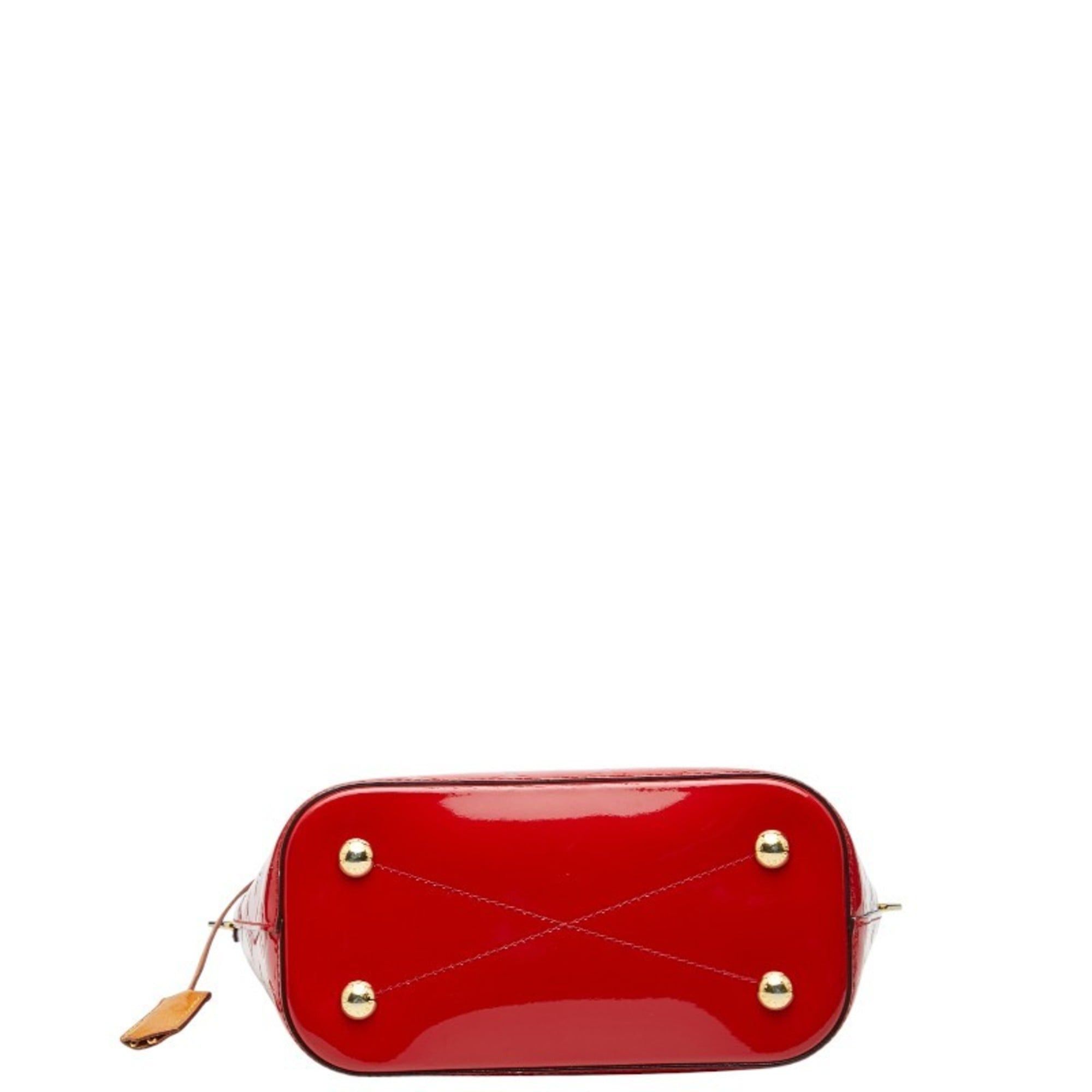 Louis Vuitton Louis Vuitton Monogram Vernis Montebello PM Handbag/Shoulder Bag, 2-Way, M90165, Cerise Red Patent Leather, Women's, LOUIS VUITTON Size ONE SIZE - 3 Thumbnail