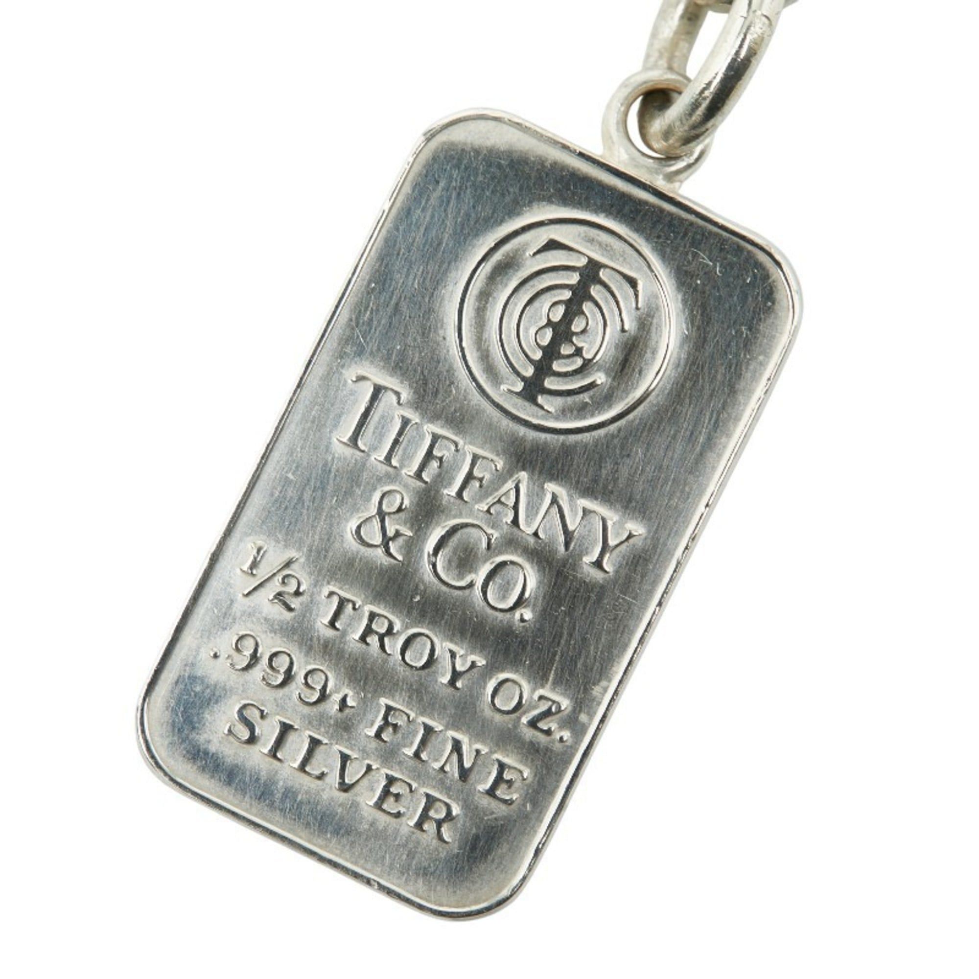Tiffany & Co. Tiffany Ingot Charm, SV925 Silver, Women's, TIFFANY & Co. Size ONE SIZE - 3 Thumbnail