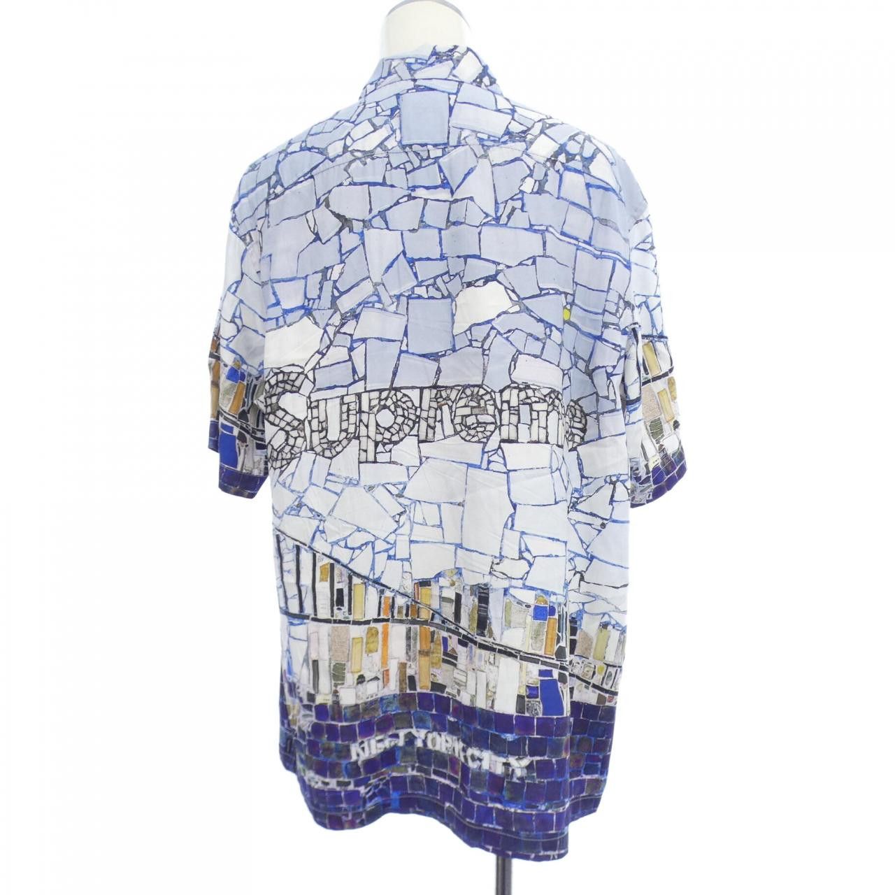 Supreme Supreme Supreme MOSAIC S/S SHIRT Shirt Cotton Tops MOSAIC S/S SHIRT DUTY FREE for USA Size ONE SIZE - 2 Thumbnail
