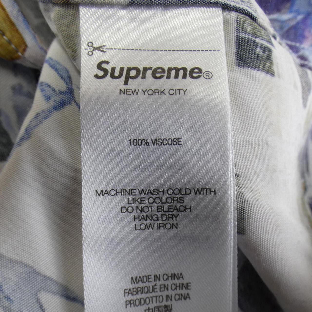 Supreme Supreme Supreme MOSAIC S/S SHIRT Shirt Cotton Tops MOSAIC S/S SHIRT DUTY FREE for USA Size ONE SIZE - 3 Thumbnail