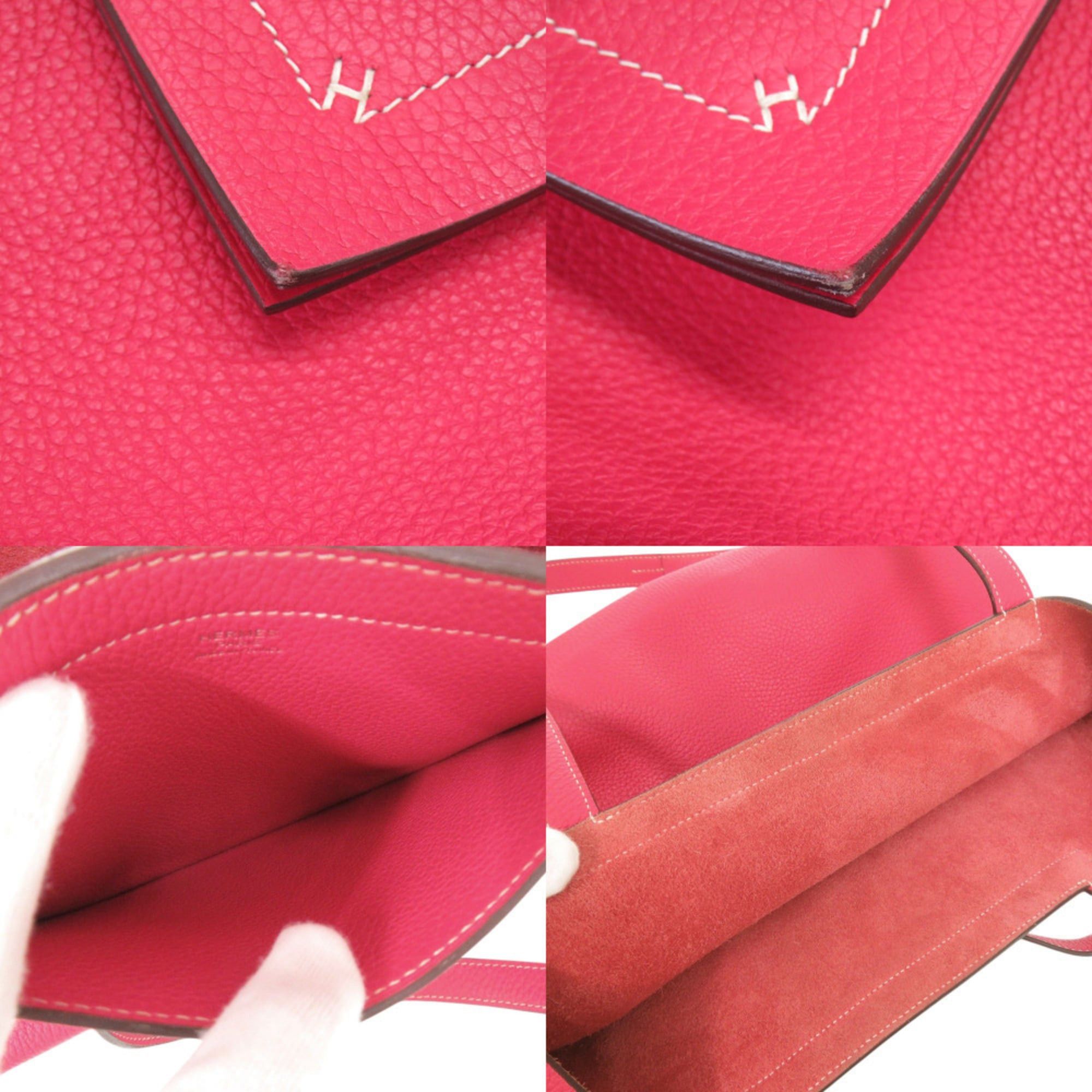 Hermes Hermès Cabas Serie 31 Taurillon Clemence Rose Extreme Z Stamp Tote Bag (2021) 0883 HERMES Size ONE SIZE - 9 Thumbnail