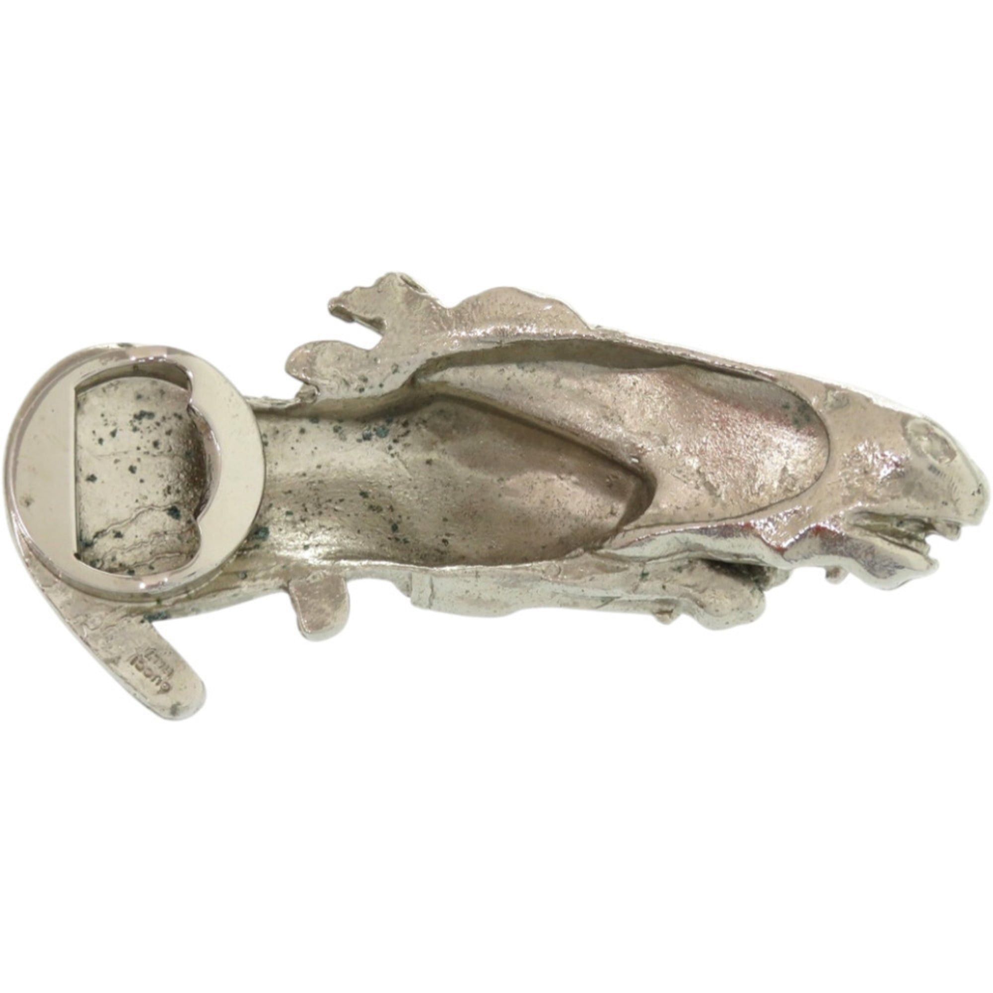 Gucci Gucci Horsehead Metal Bottle Opener, Silver, Kitchen Utensils, Accessories, 0533, GUCCI Size ONE SIZE - 2 Thumbnail